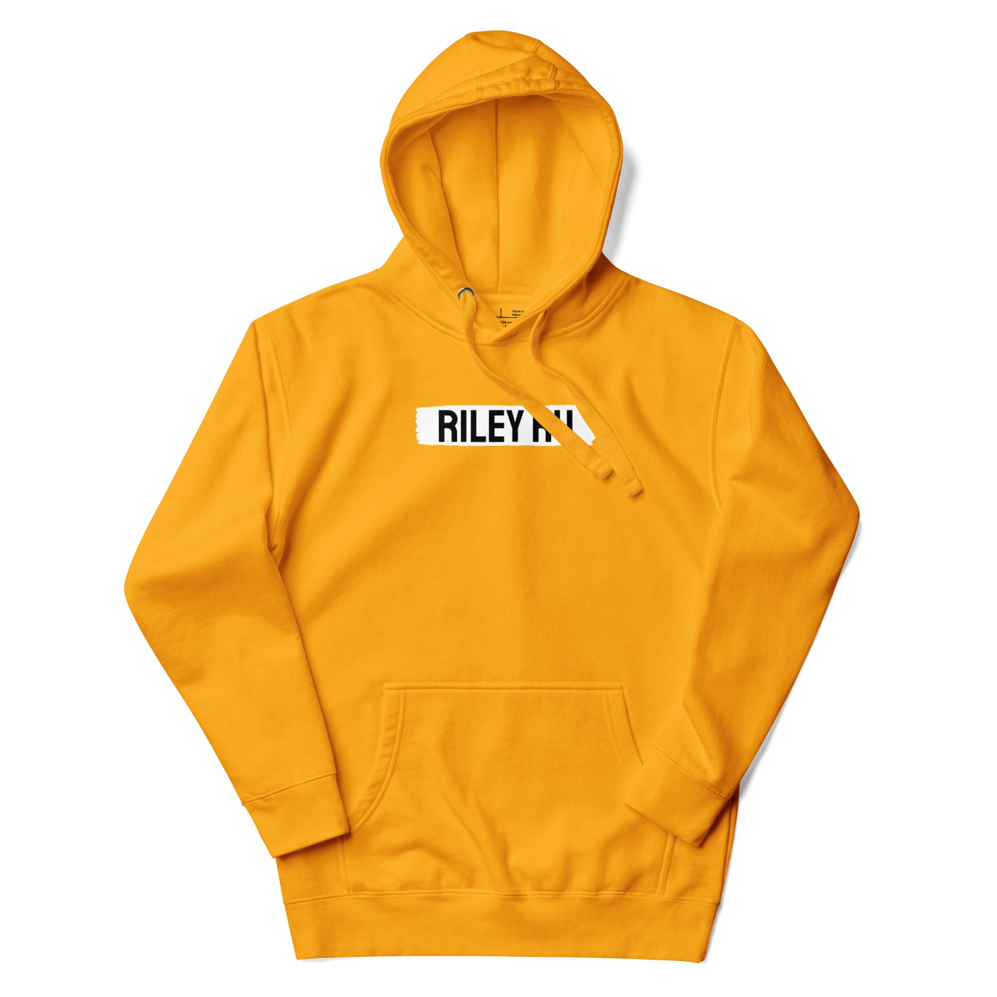 RILEY RU Block Logo Unisex Hoodie