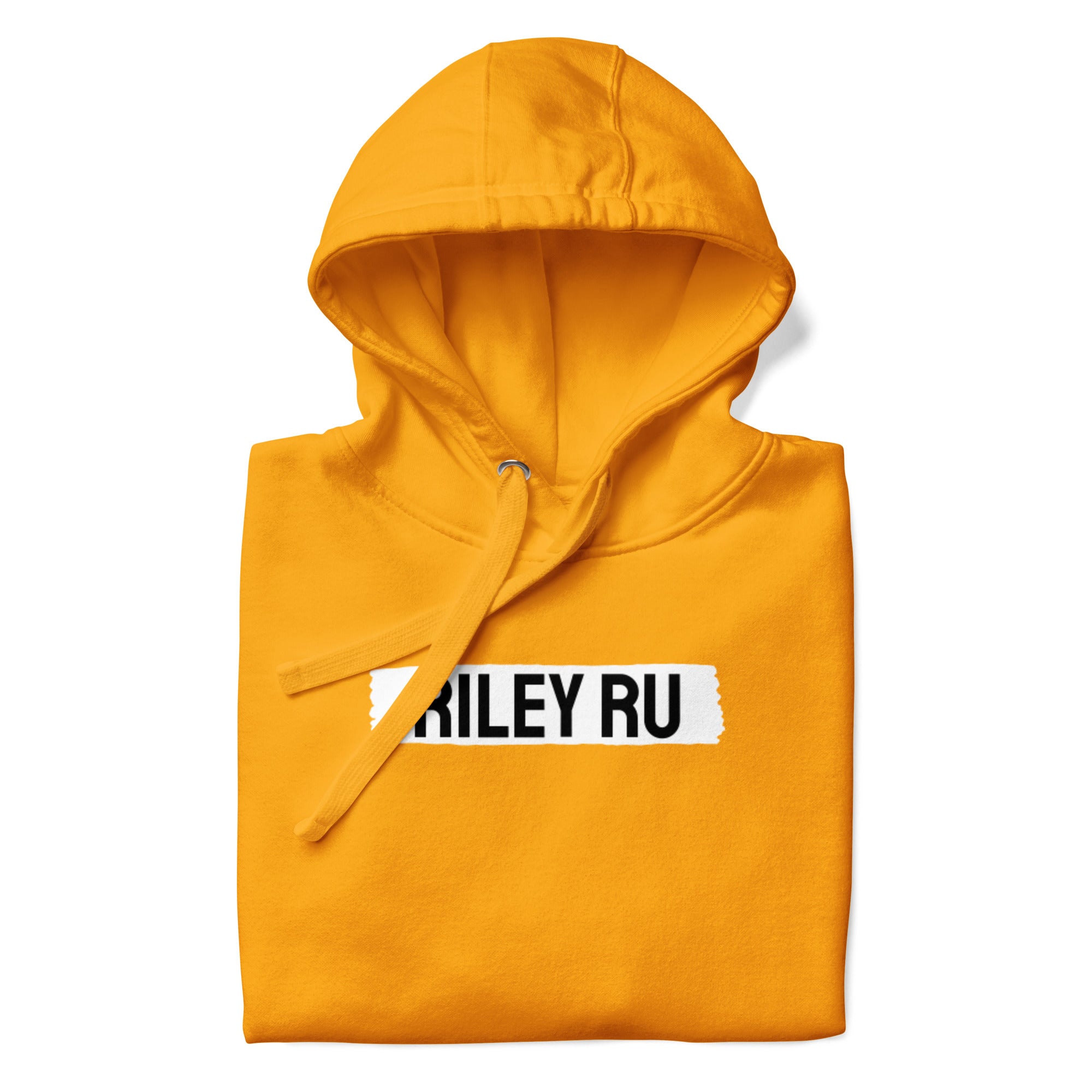 RILEY RU Block Logo Unisex Hoodie