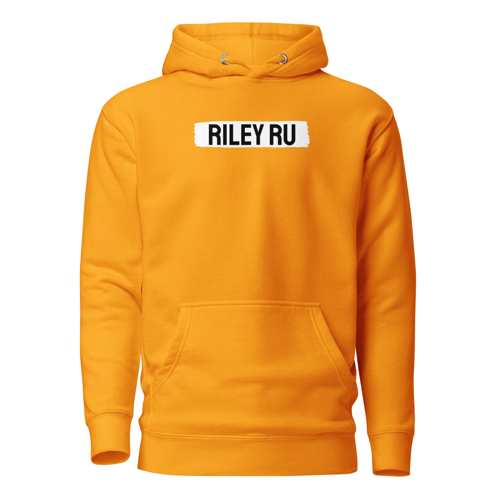 RILEY RU Block Logo Unisex Hoodie