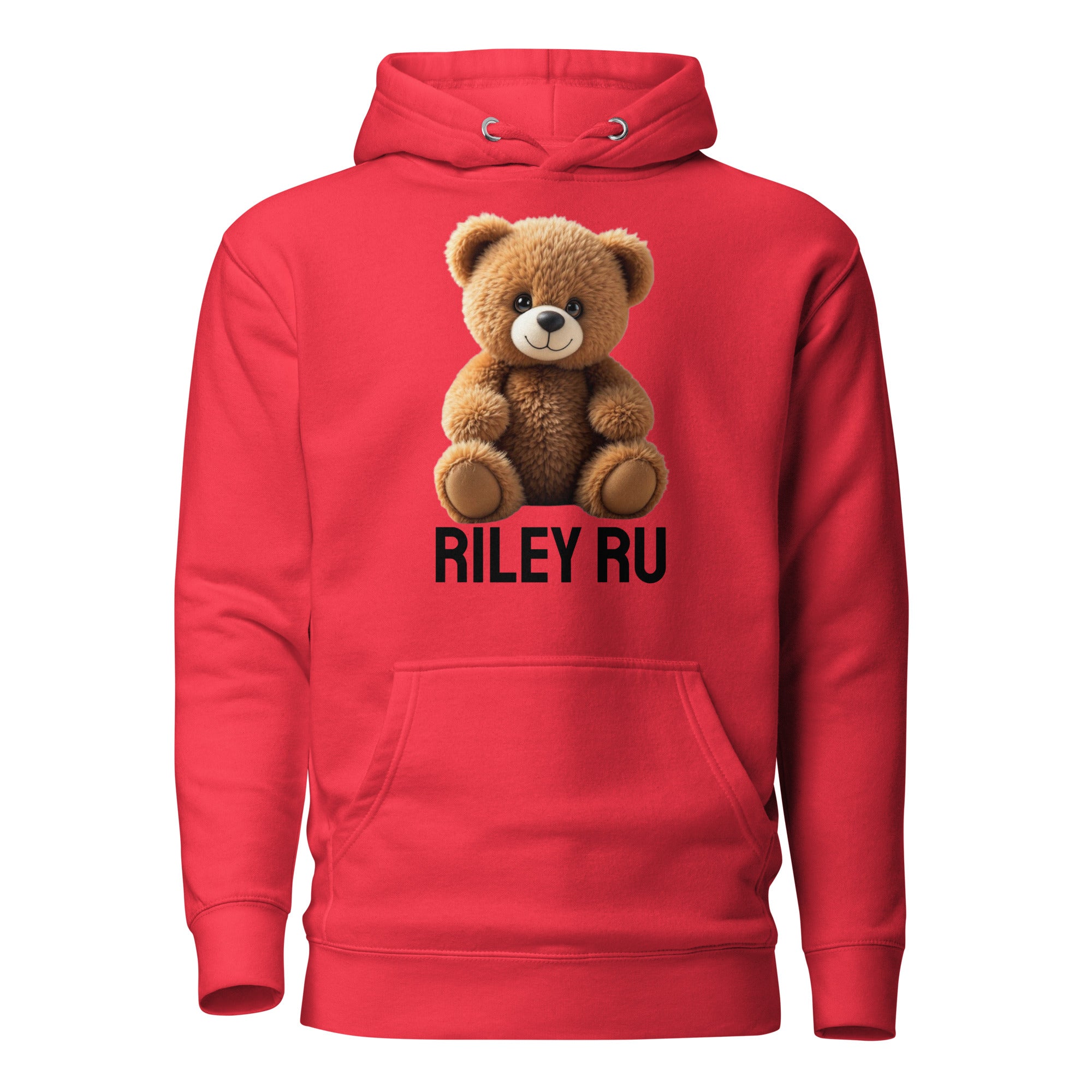 RILEY RU Teddy Logo Unisex Hoodie