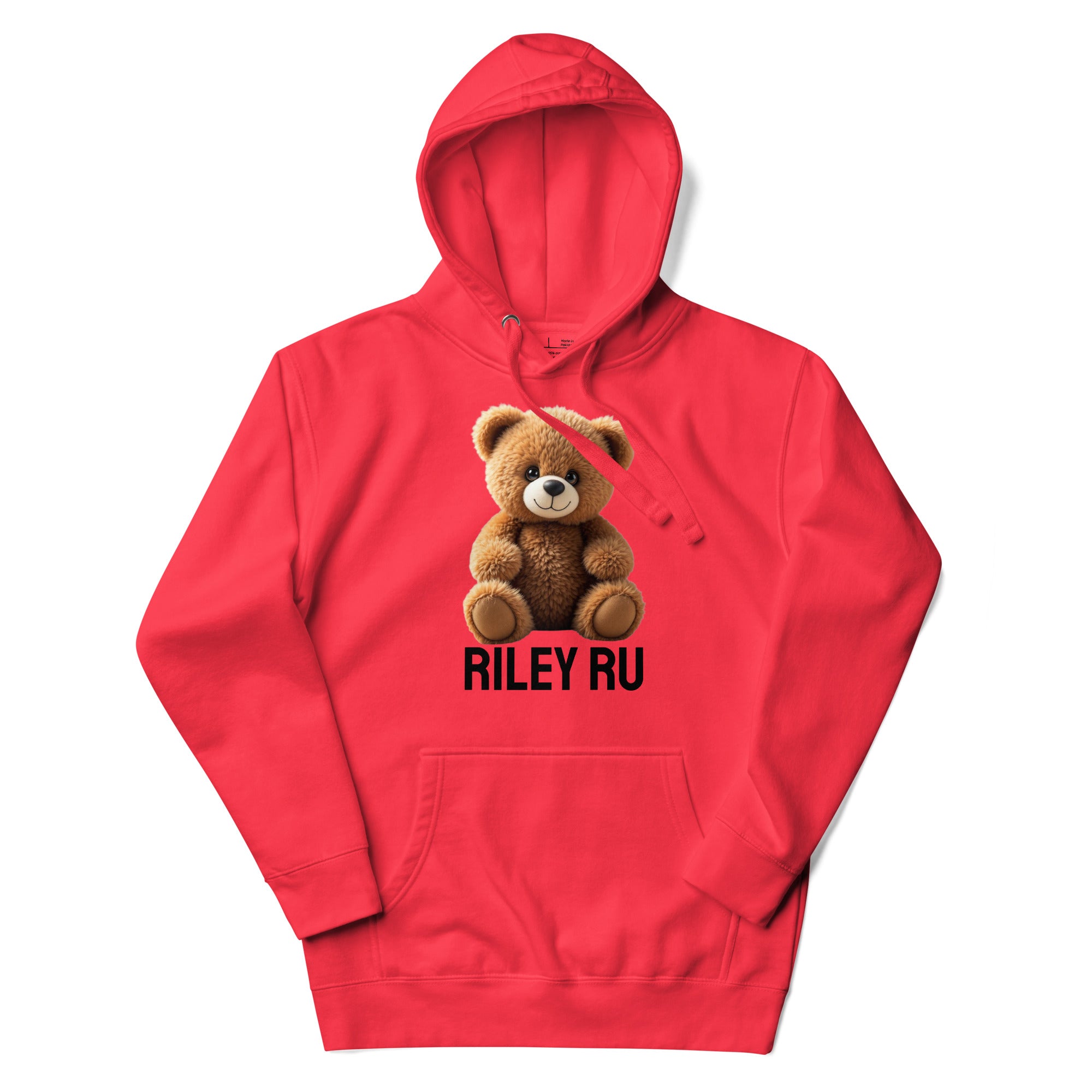 RILEY RU Teddy Logo Unisex Hoodie