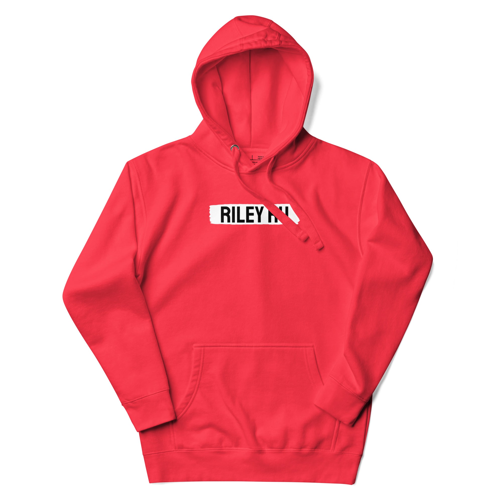 RILEY RU Block Logo Unisex Hoodie
