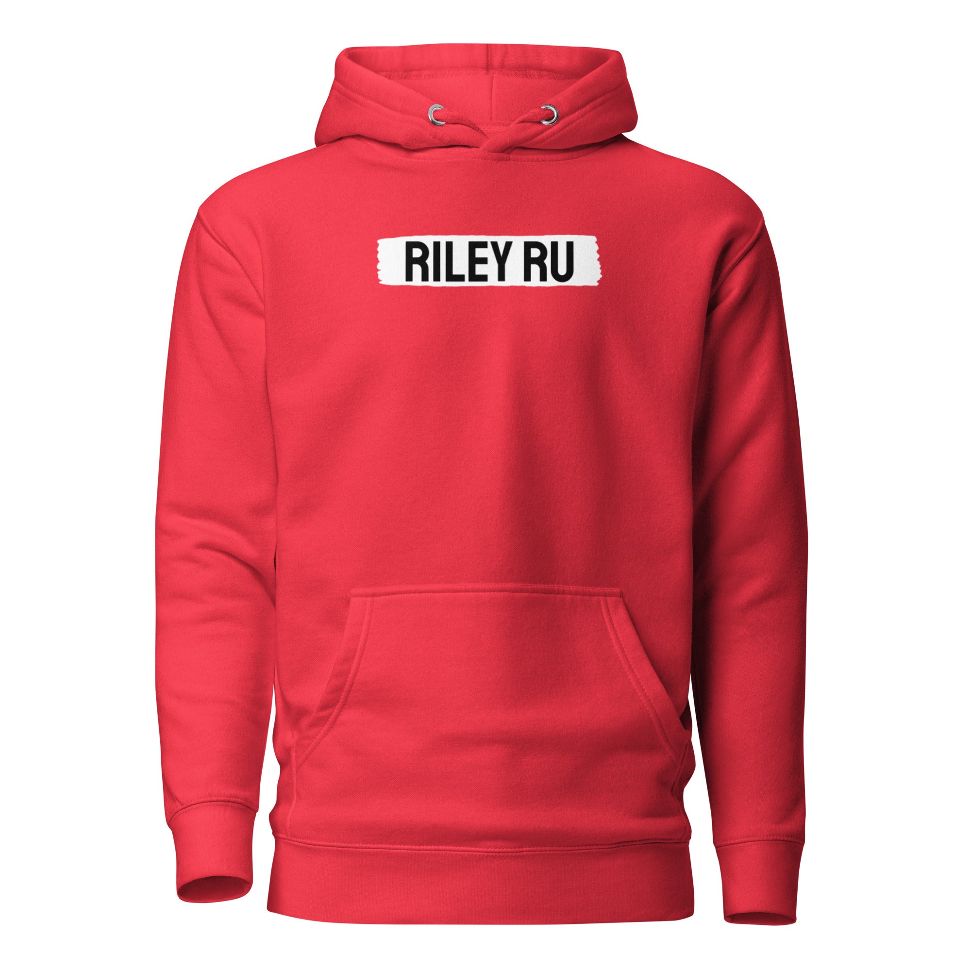 RILEY RU Block Logo Unisex Hoodie