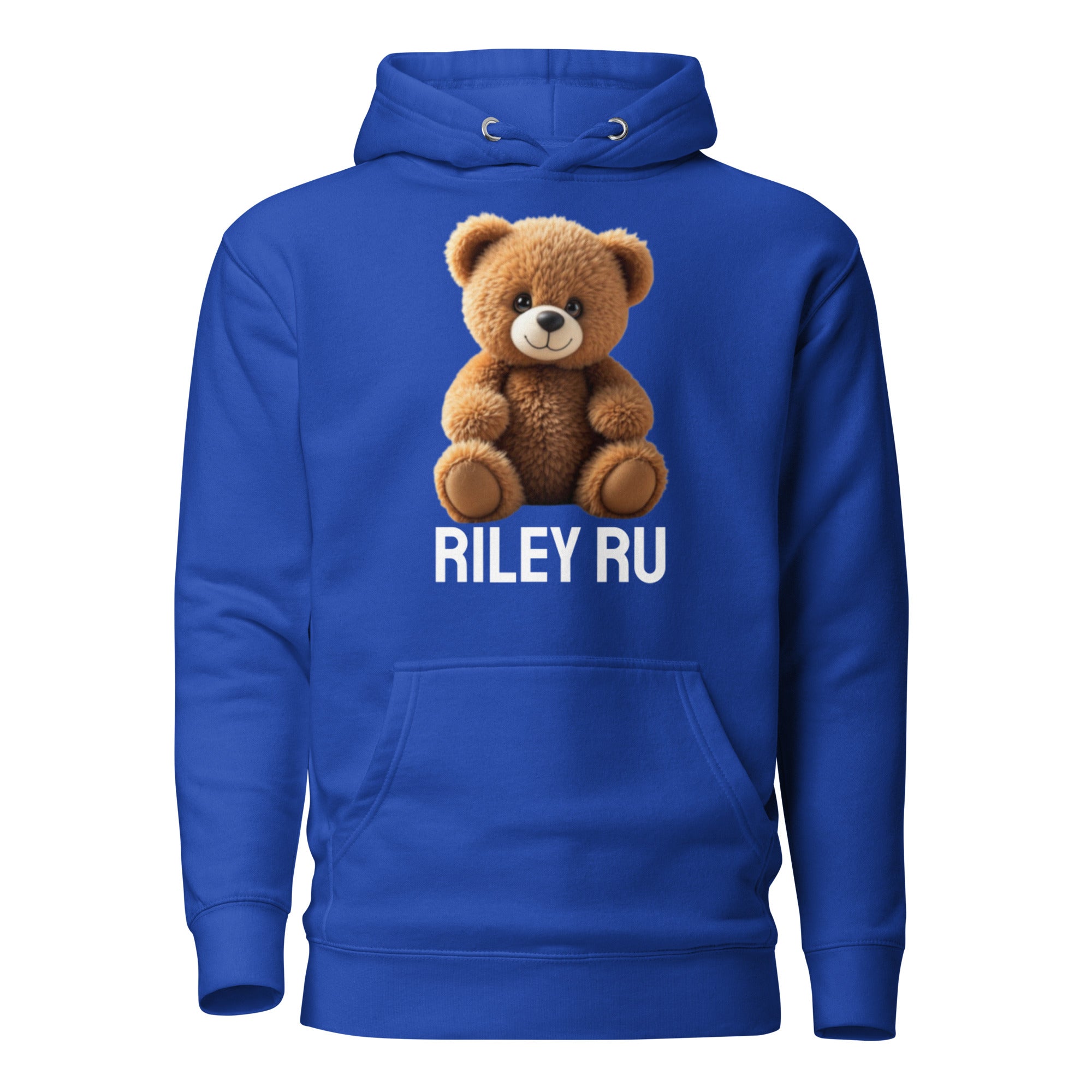 RILEY RU Teddy Logo Unisex Hoodie