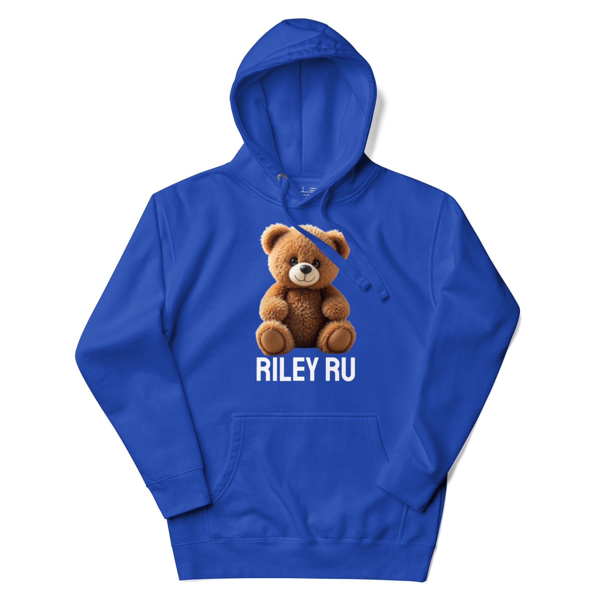 RILEY RU Teddy Logo Unisex Hoodie