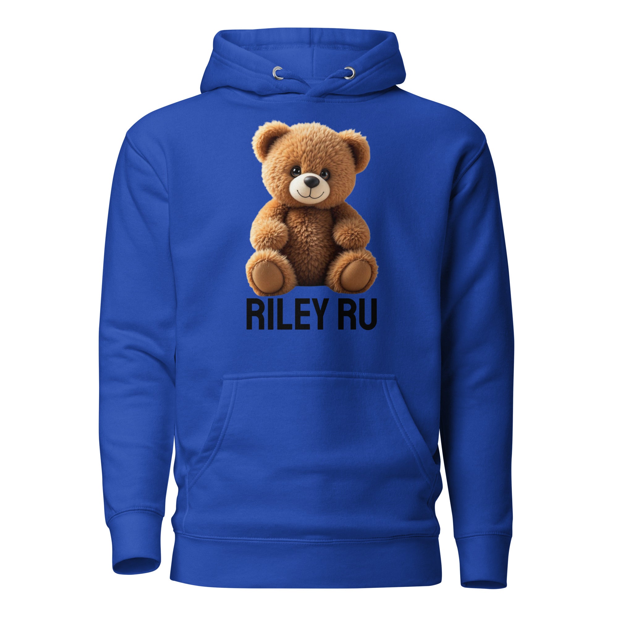 RILEY RU Teddy Logo Unisex Hoodie