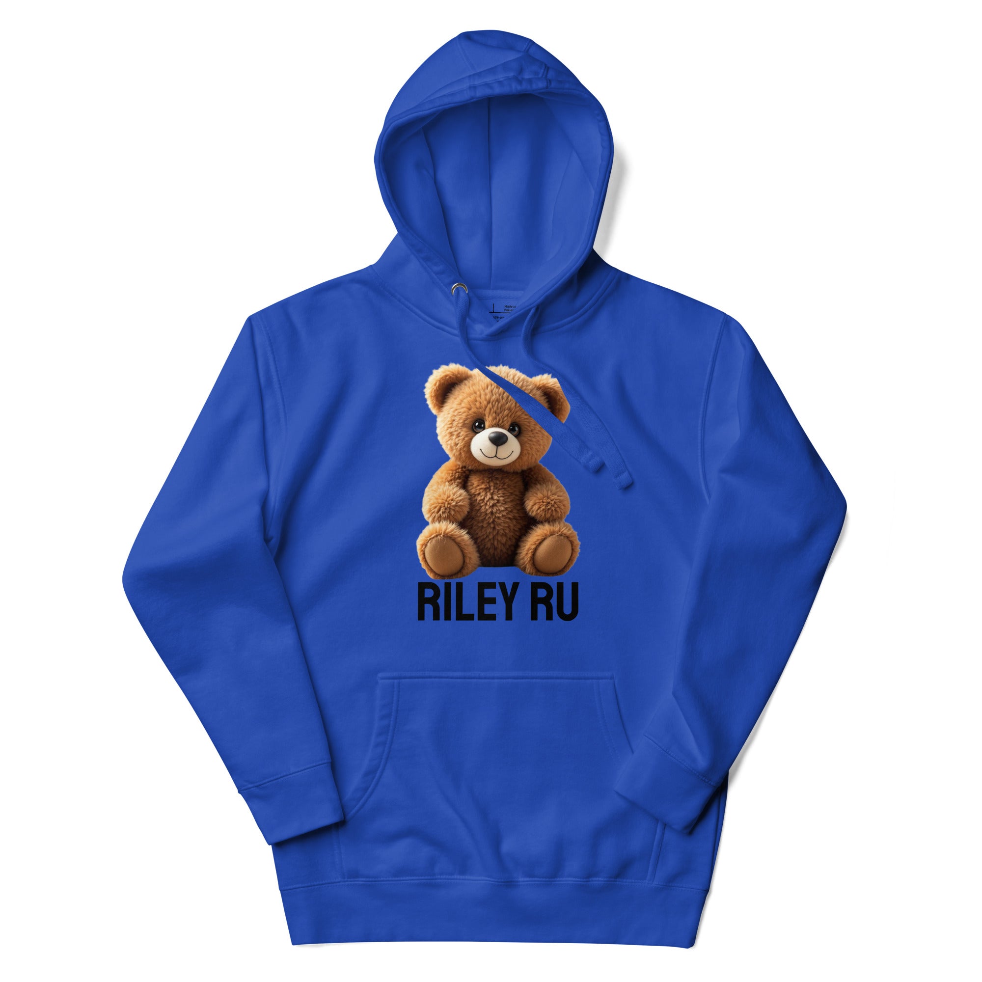 RILEY RU Teddy Logo Unisex Hoodie