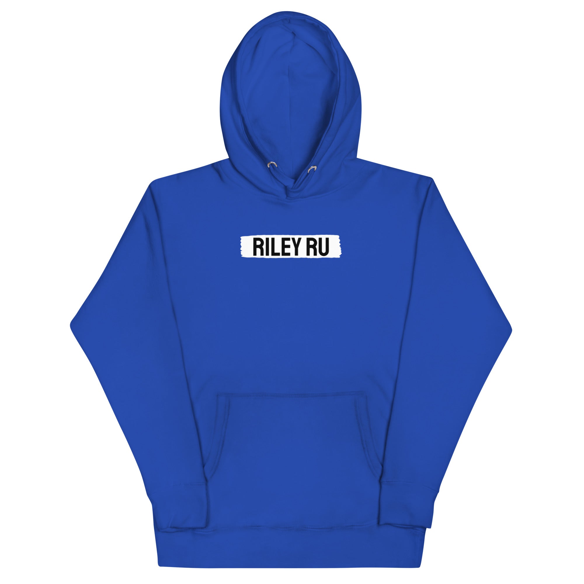 RILEY RU Block Logo Unisex Hoodie