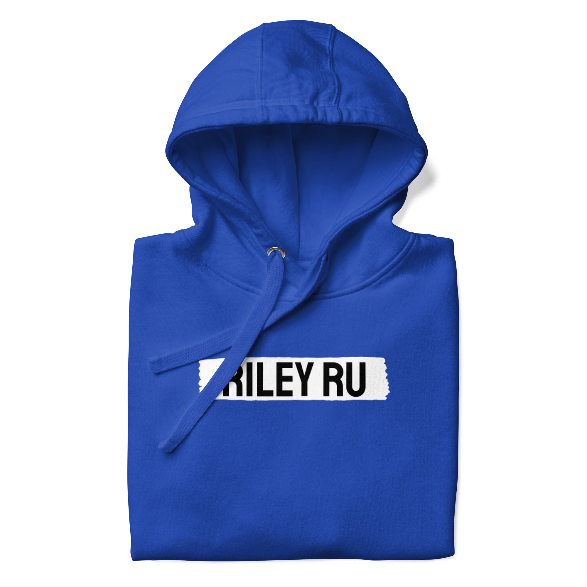 RILEY RU Block Logo Unisex Hoodie