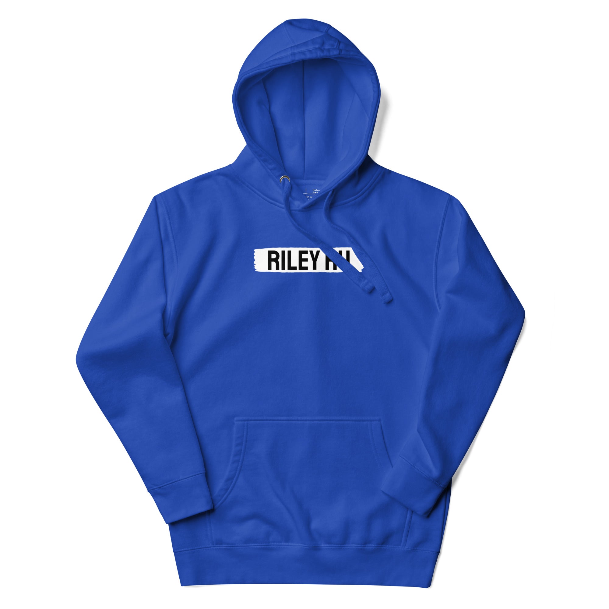RILEY RU Block Logo Unisex Hoodie