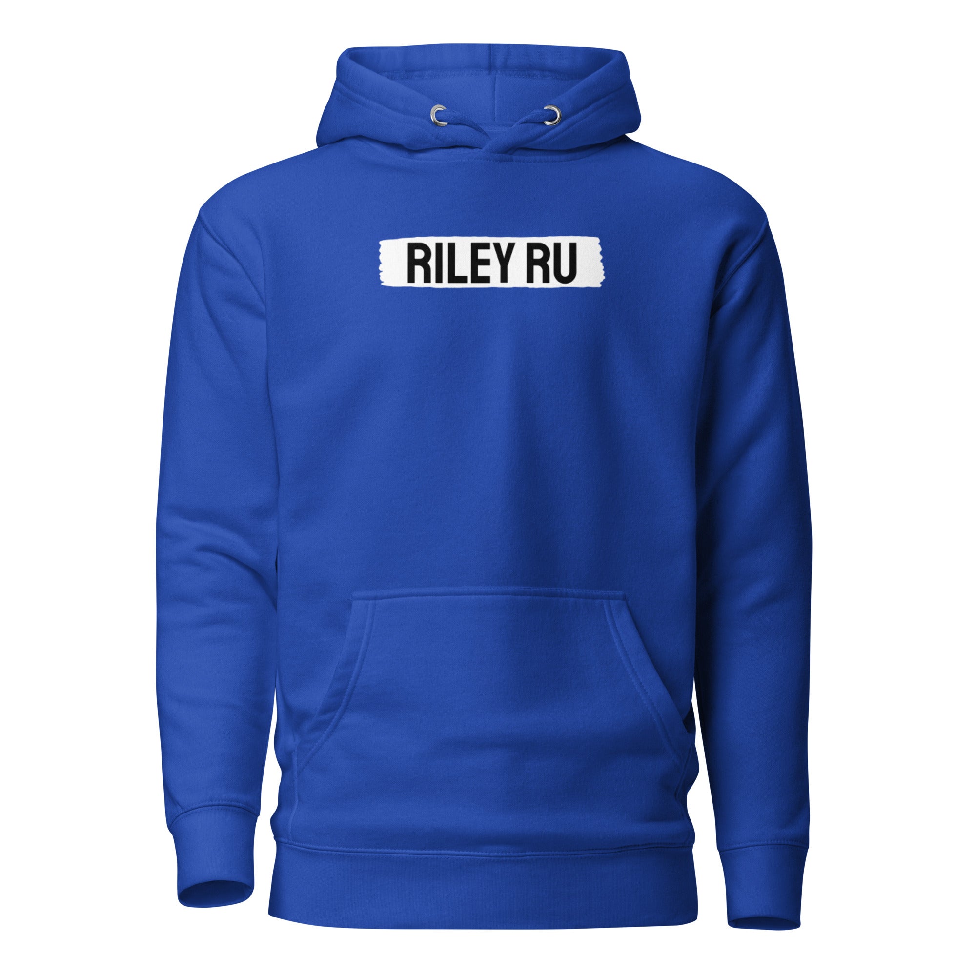 RILEY RU Block Logo Unisex Hoodie