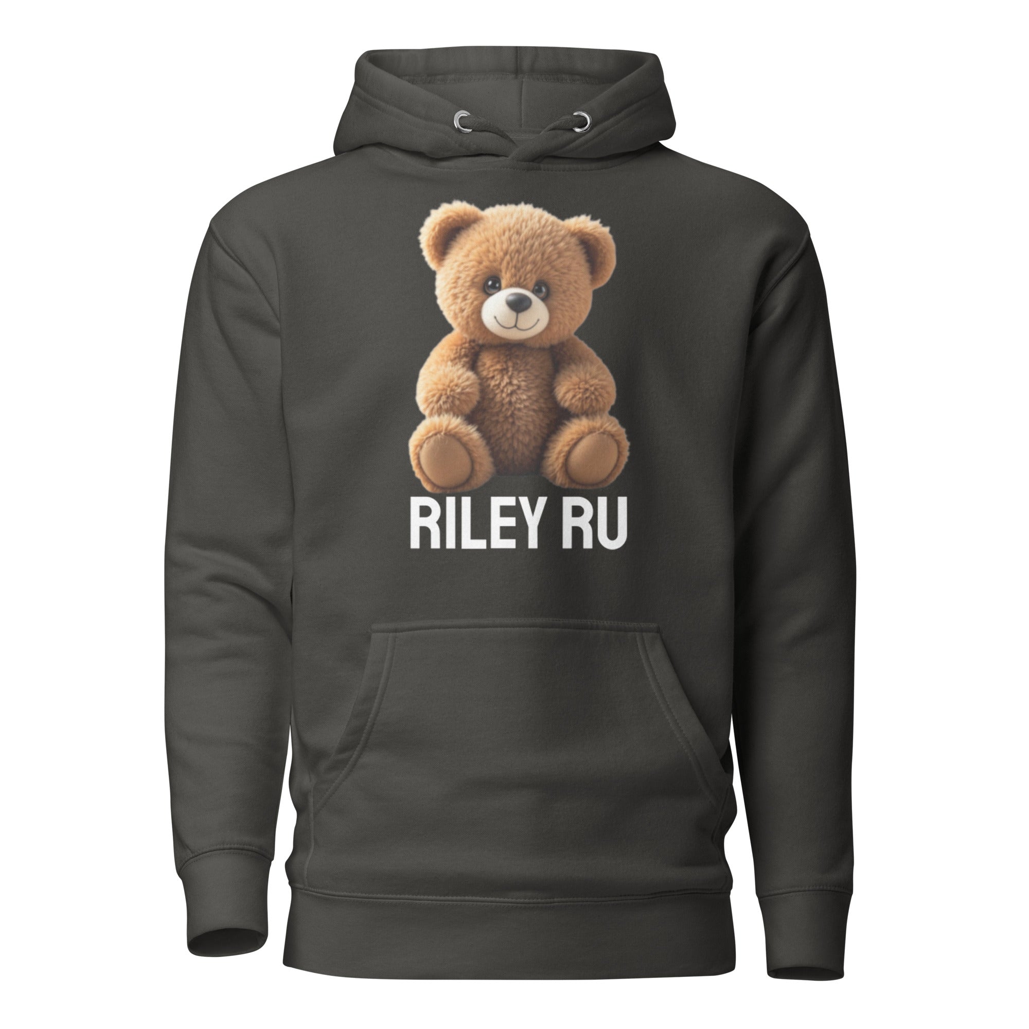 RILEY RU Teddy Logo Unisex Hoodie