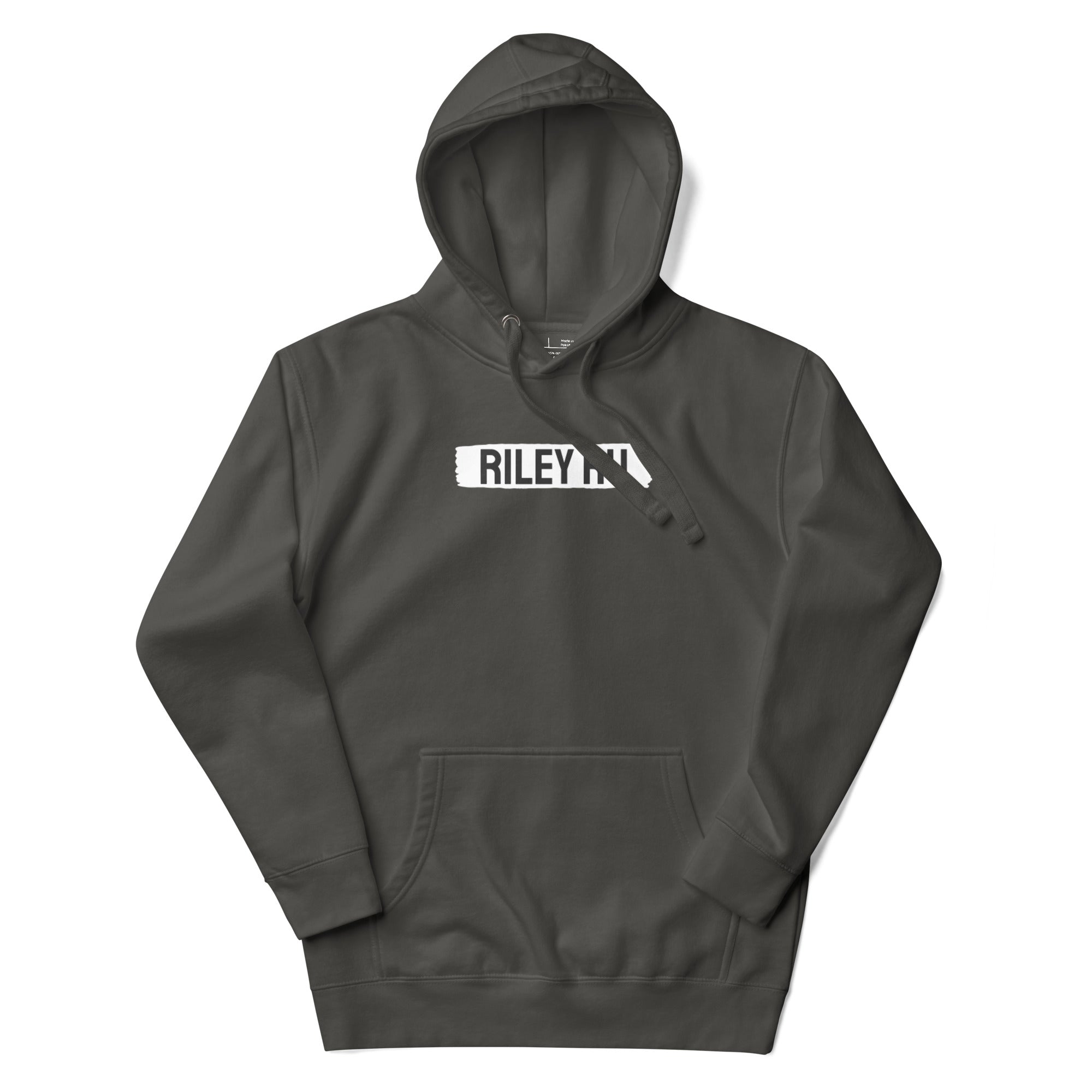 RILEY RU Block Logo Unisex Hoodie