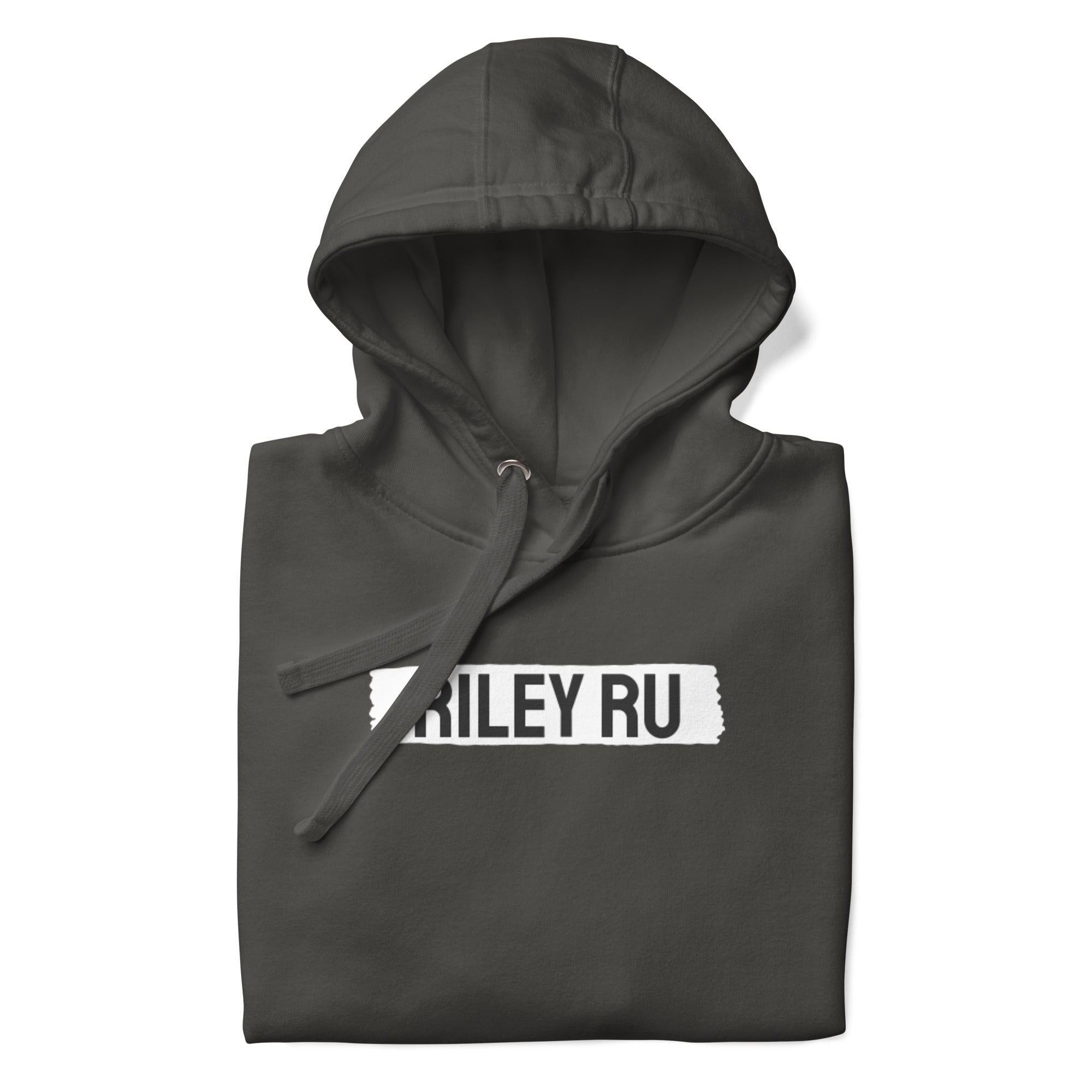 RILEY RU Block Logo Unisex Hoodie