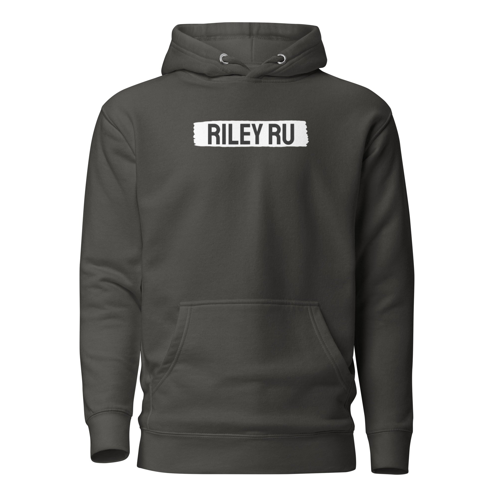 RILEY RU Block Logo Unisex Hoodie