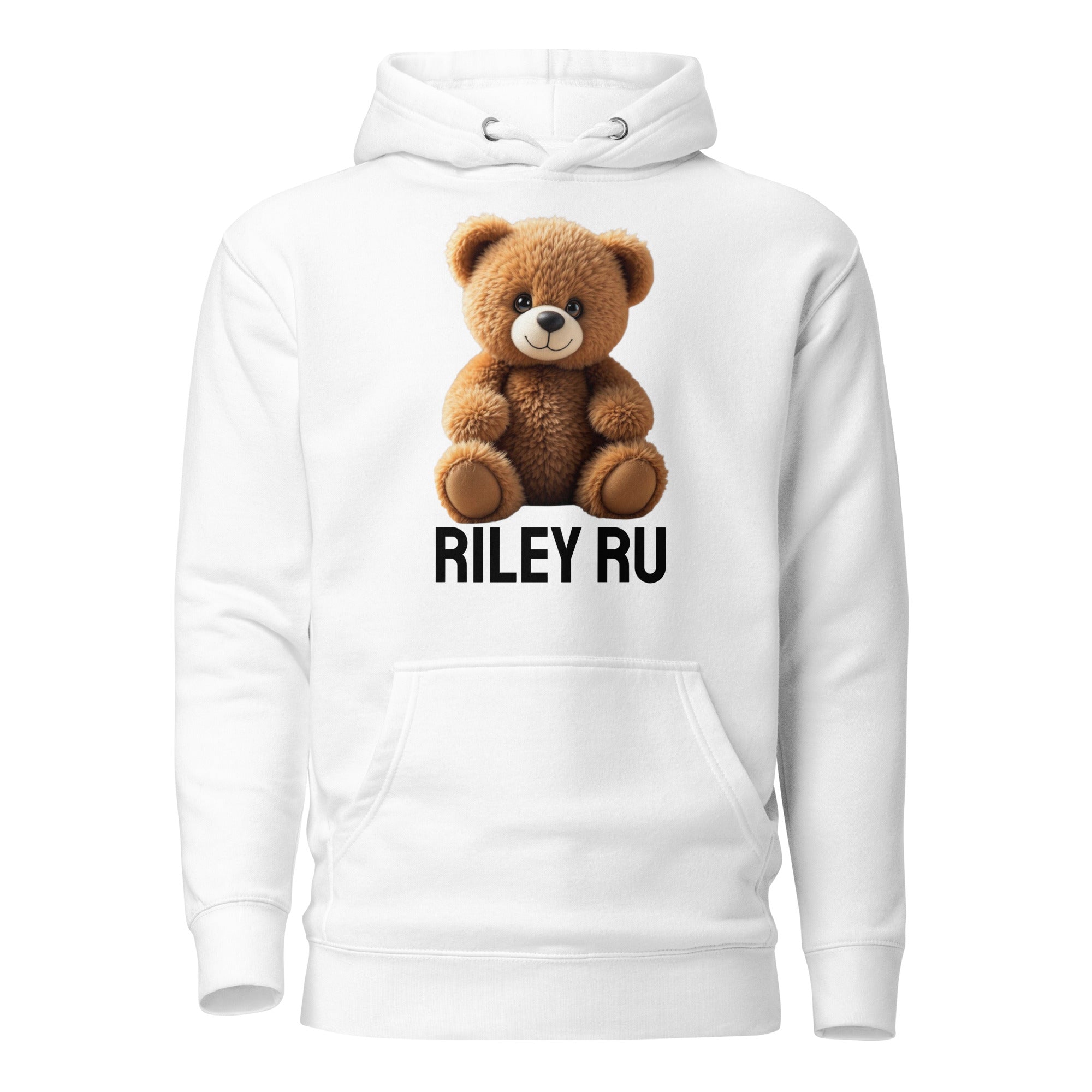 RILEY RU Teddy Logo Unisex Hoodie