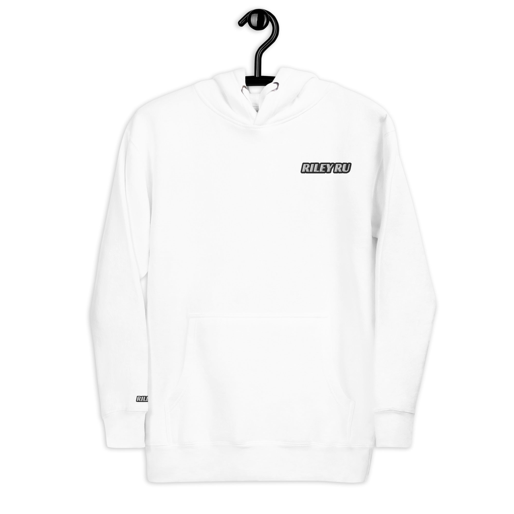 RILEY RU Embroidered Logo Sport Unisex Hoodie