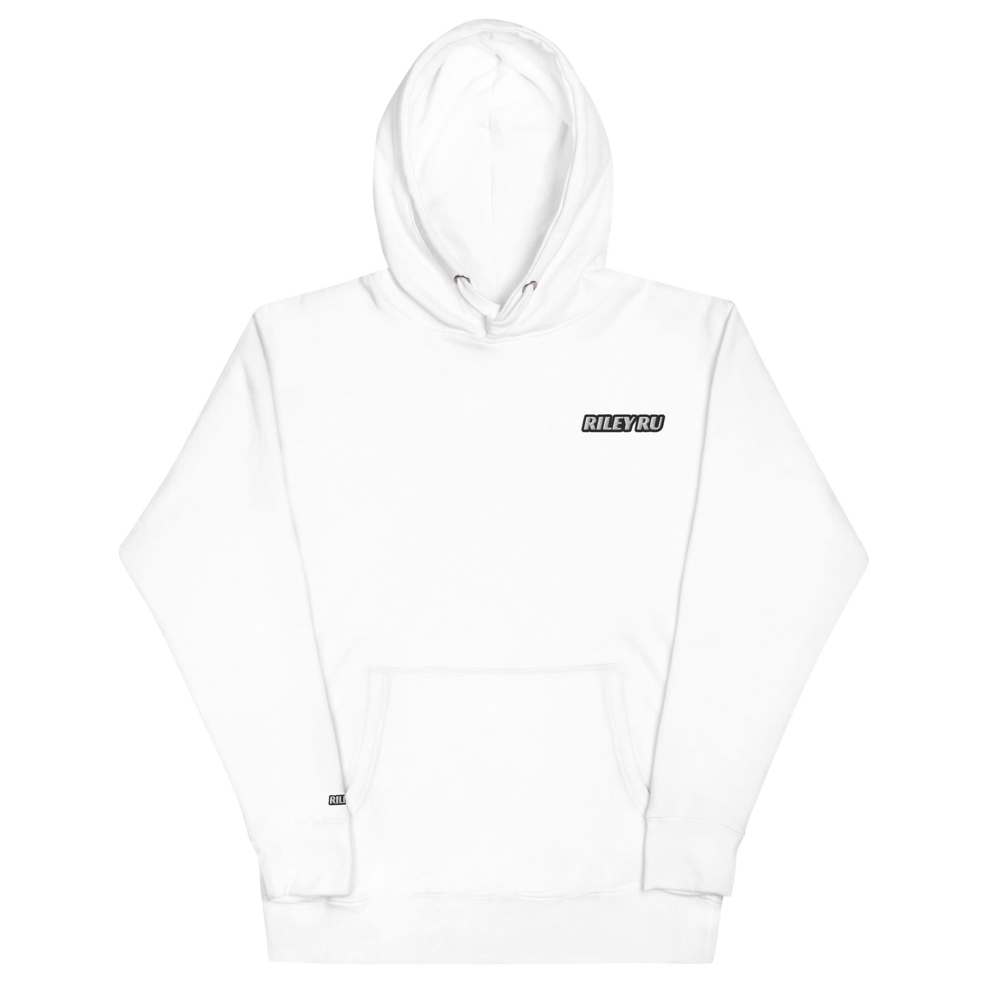 RILEY RU Embroidered Logo Sport Unisex Hoodie