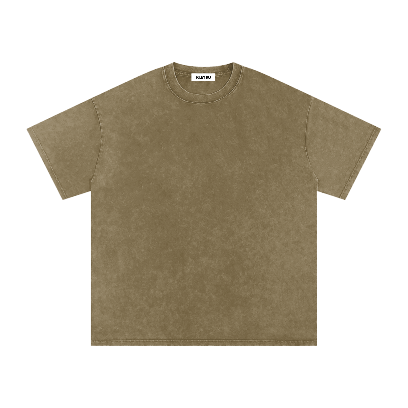 Unisex Snow Washed Oversized Cotton T-Shirt