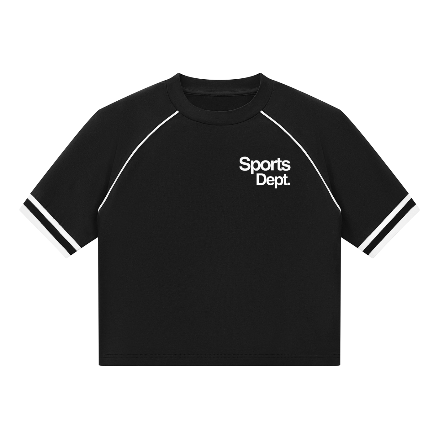 SPORTS DEPT Women’s Raglan Ribbed T-Shirt