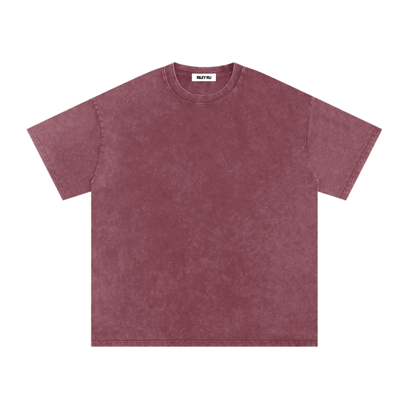 Unisex Snow Washed Oversized Cotton T-Shirt