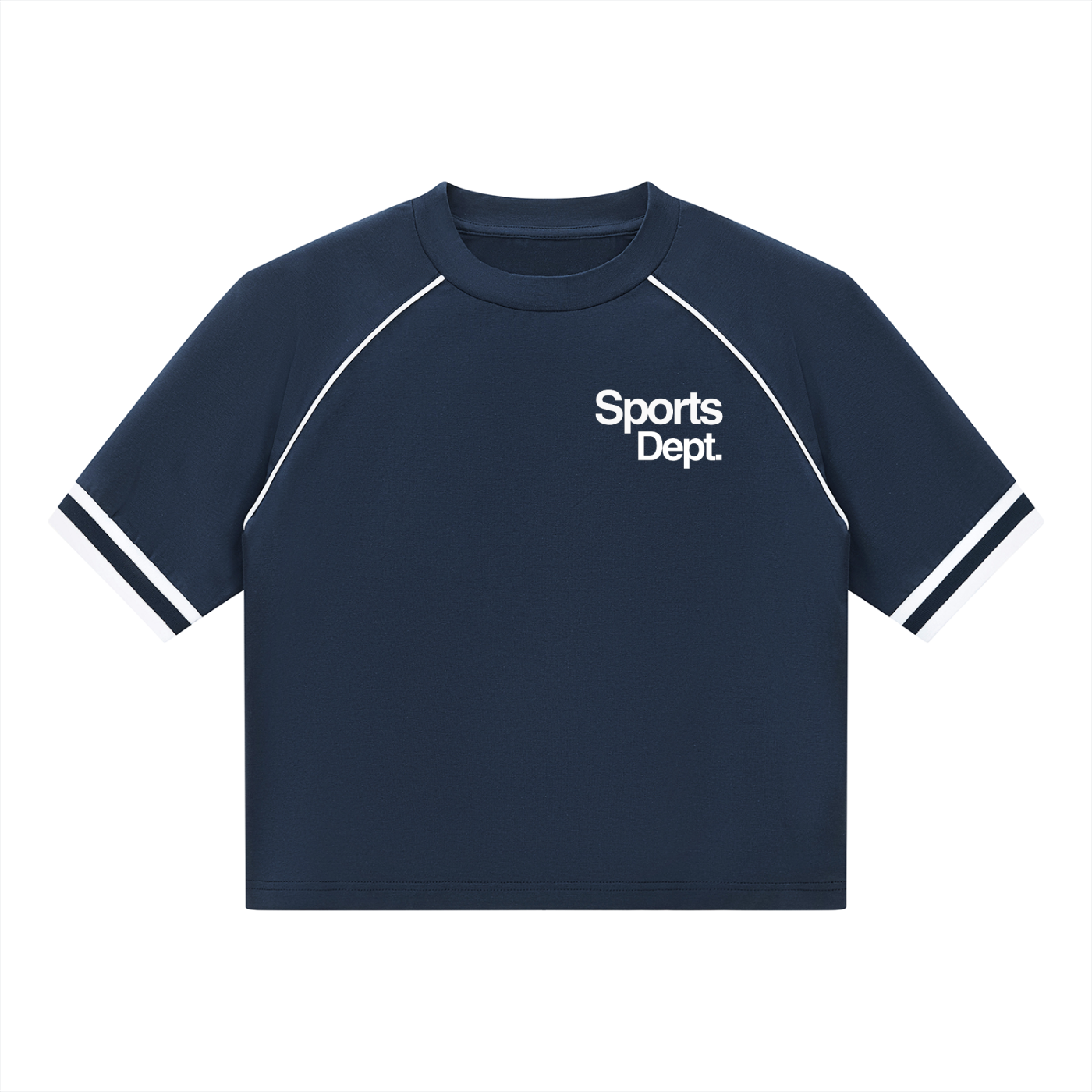 SPORTS DEPT Women’s Raglan Ribbed T-Shirt
