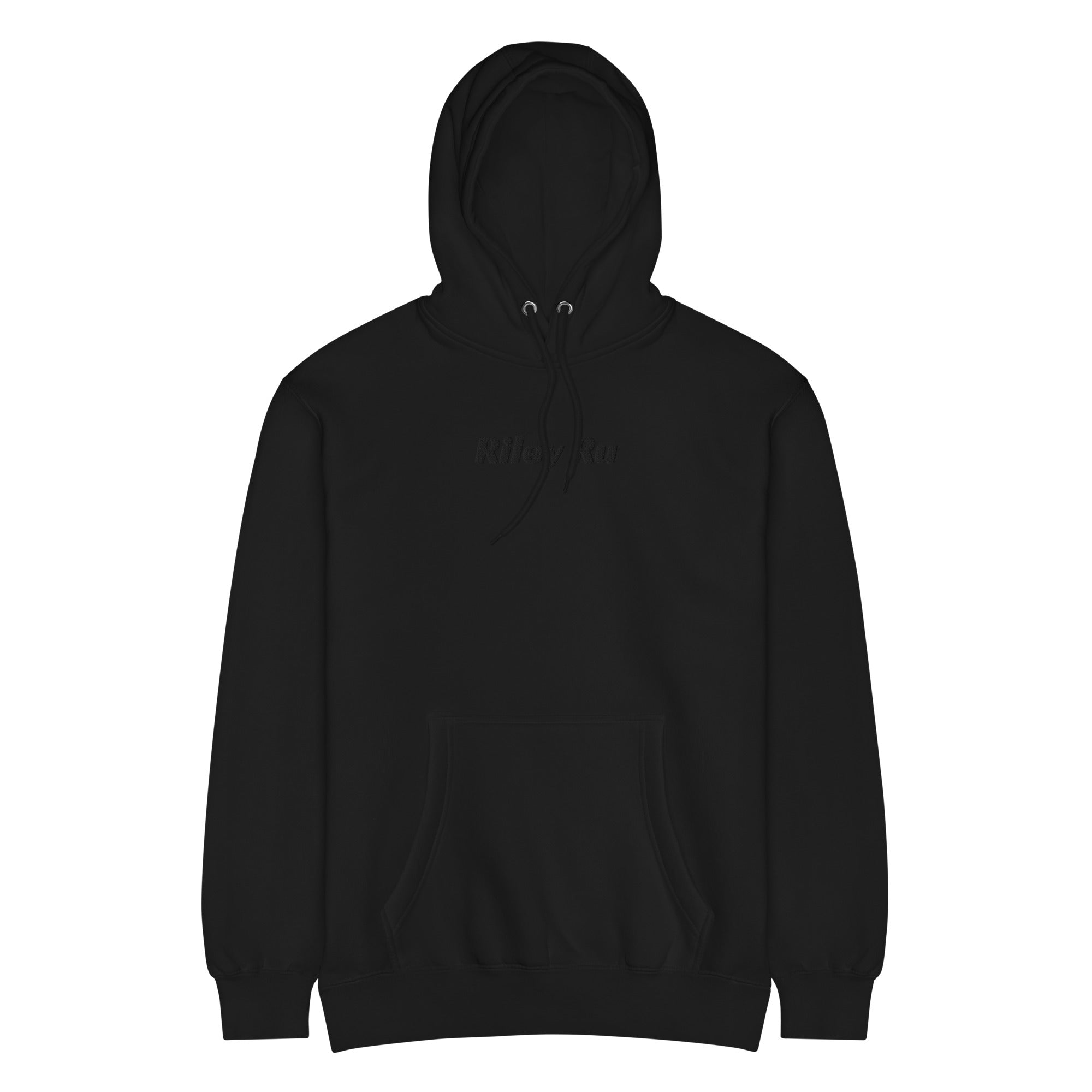 RILEY RU Embroidered Logo Unisex Premium Hoodie