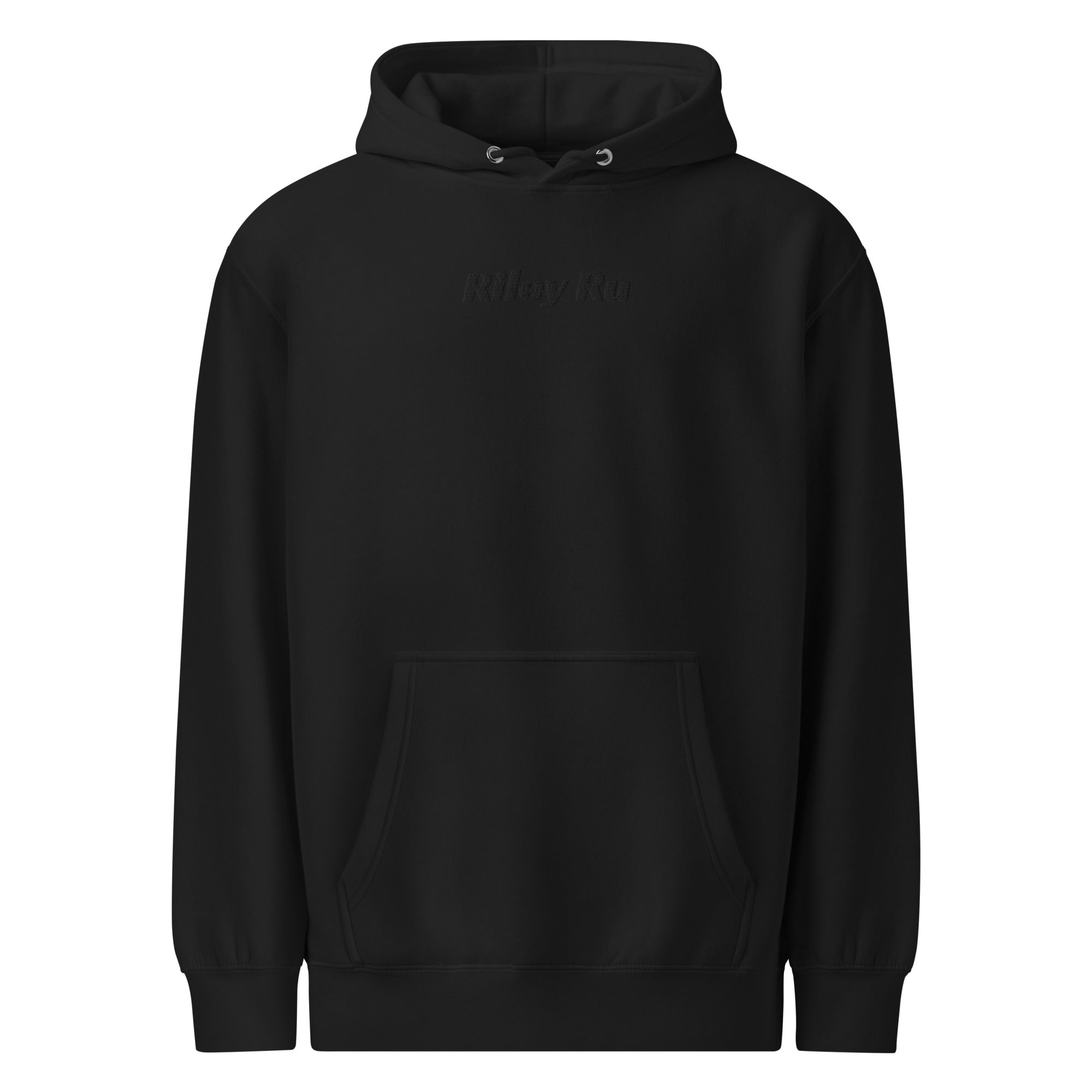 RILEY RU Embroidered Logo Unisex Premium Hoodie