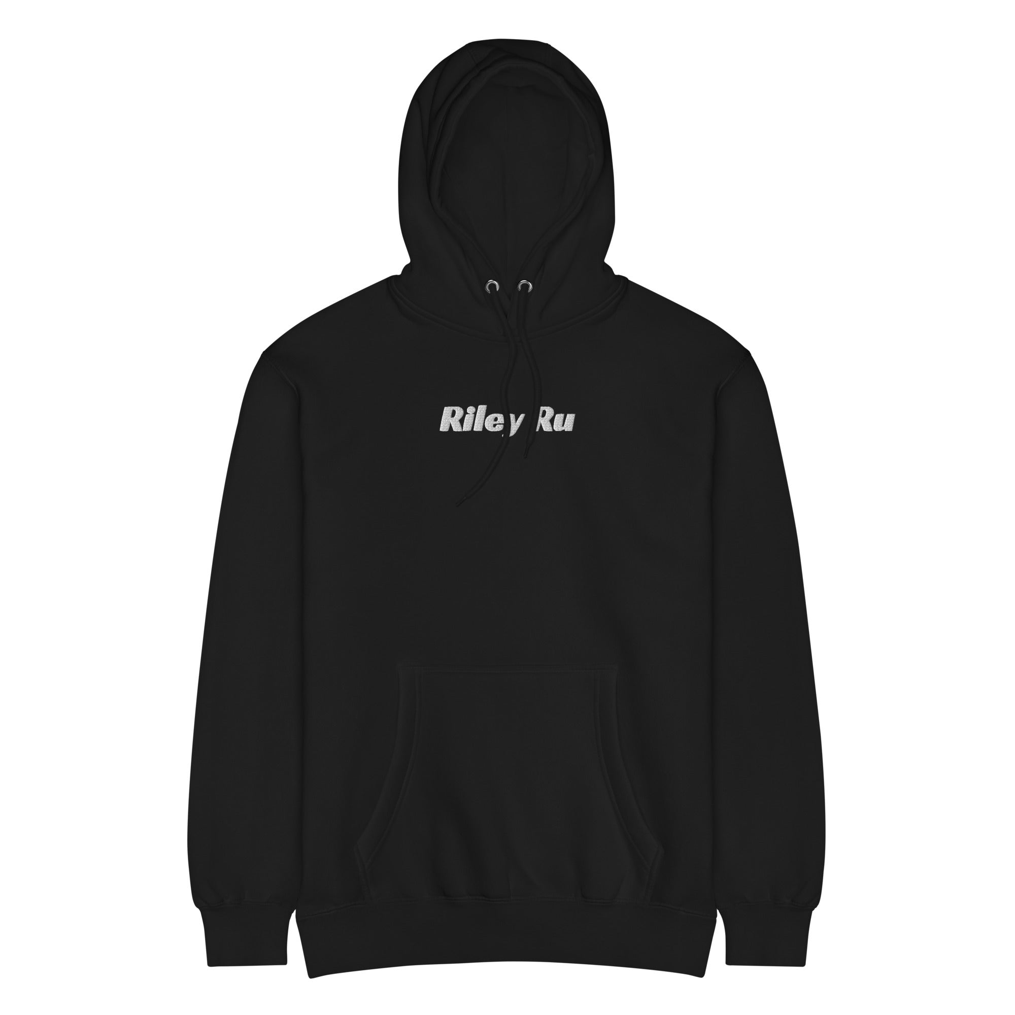 RILEY RU Embroidered Logo Unisex Premium Hoodie