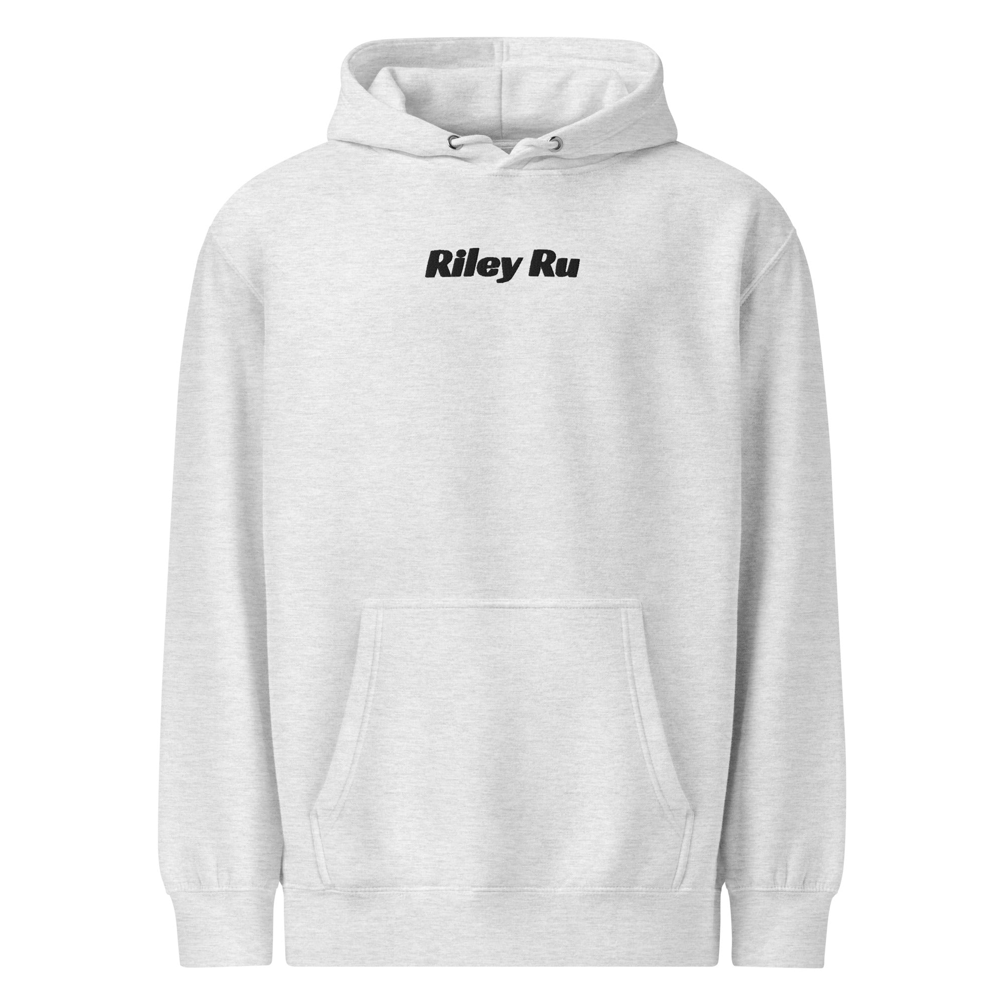 RILEY RU Embroidered Logo Unisex Premium Hoodie