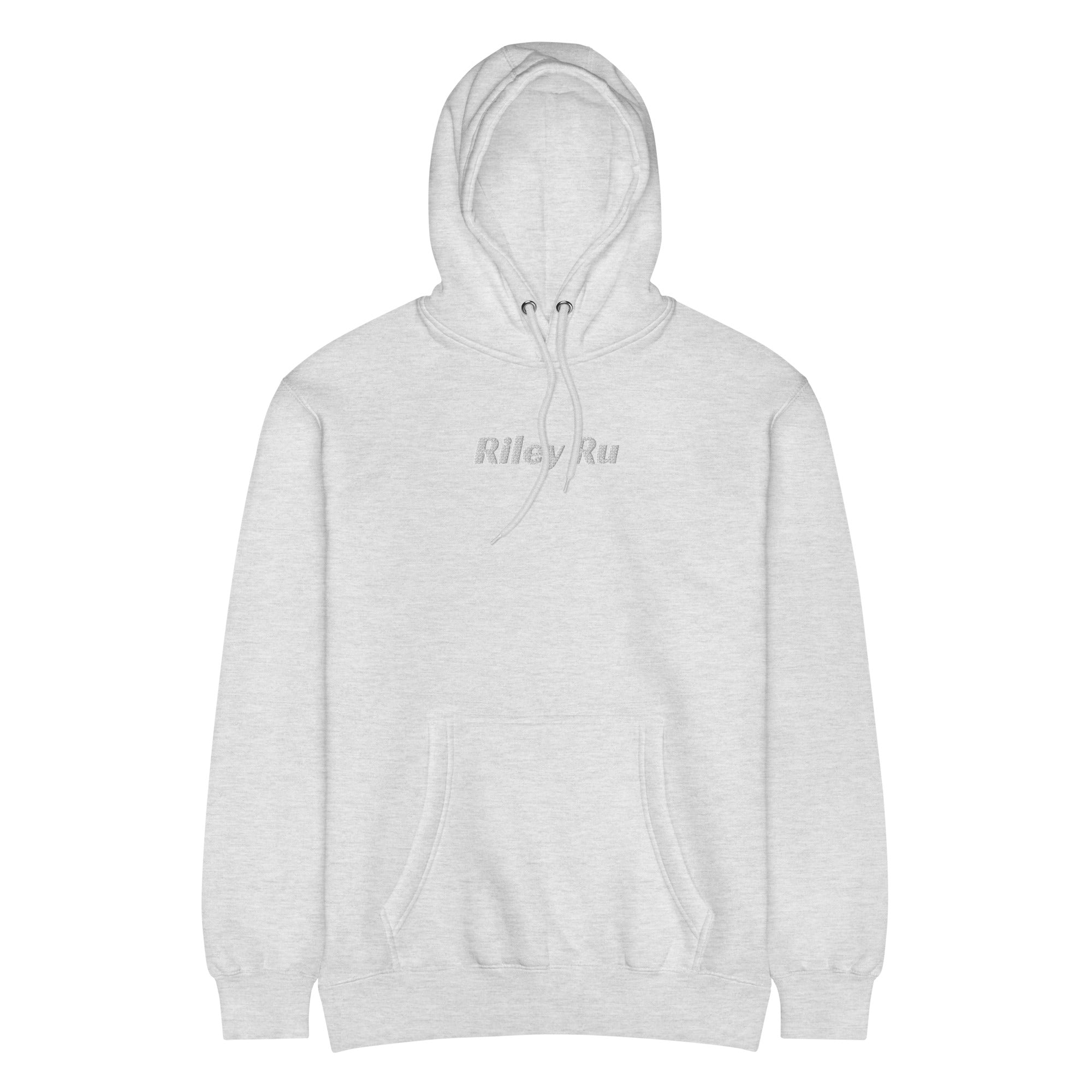 RILEY RU Embroidered Logo Unisex Premium Hoodie
