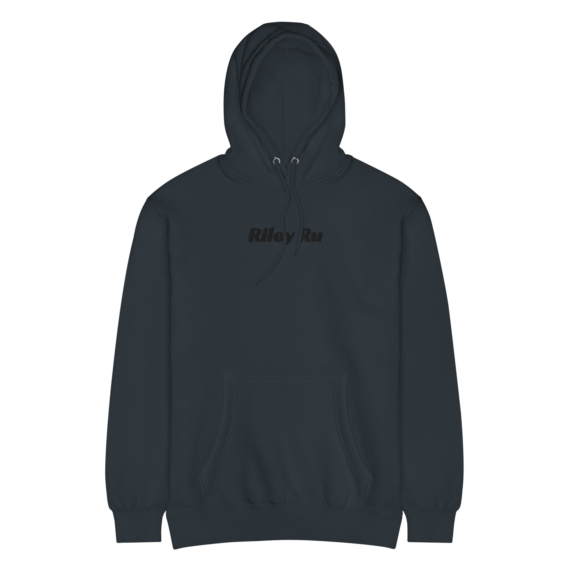 RILEY RU Embroidered Logo Unisex Premium Hoodie