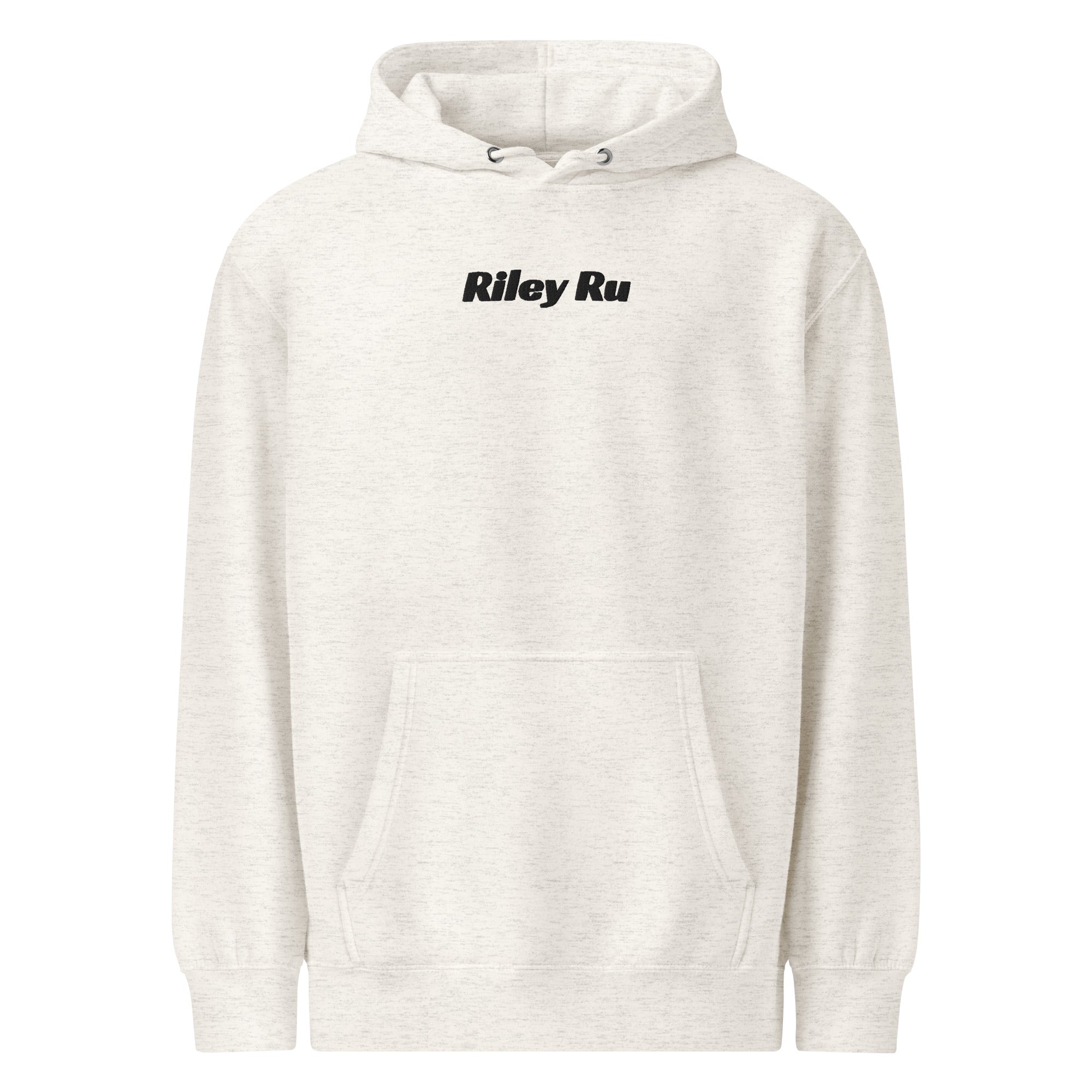 RILEY RU Embroidered Logo Unisex Premium Hoodie