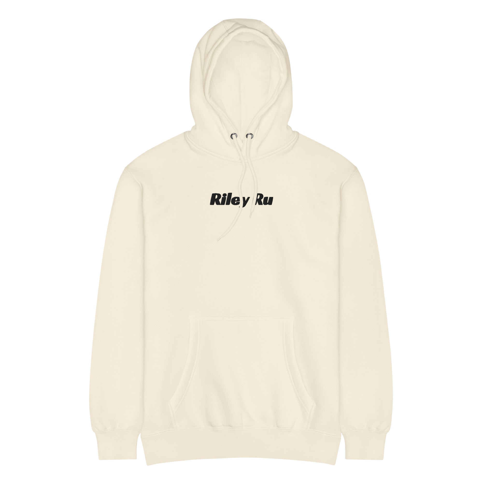 RILEY RU Embroidered Logo Unisex Premium Hoodie