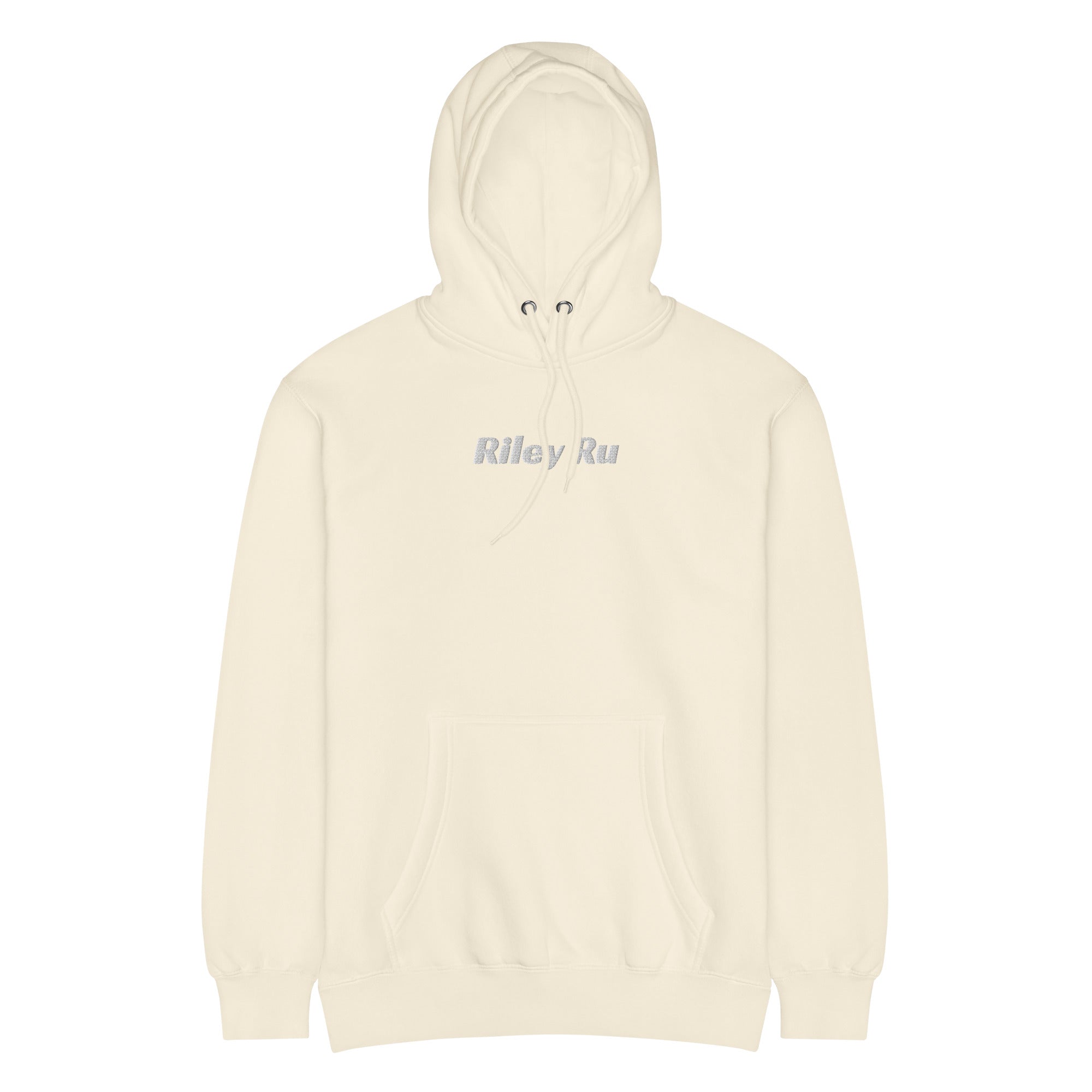 RILEY RU Embroidered Logo Unisex Premium Hoodie