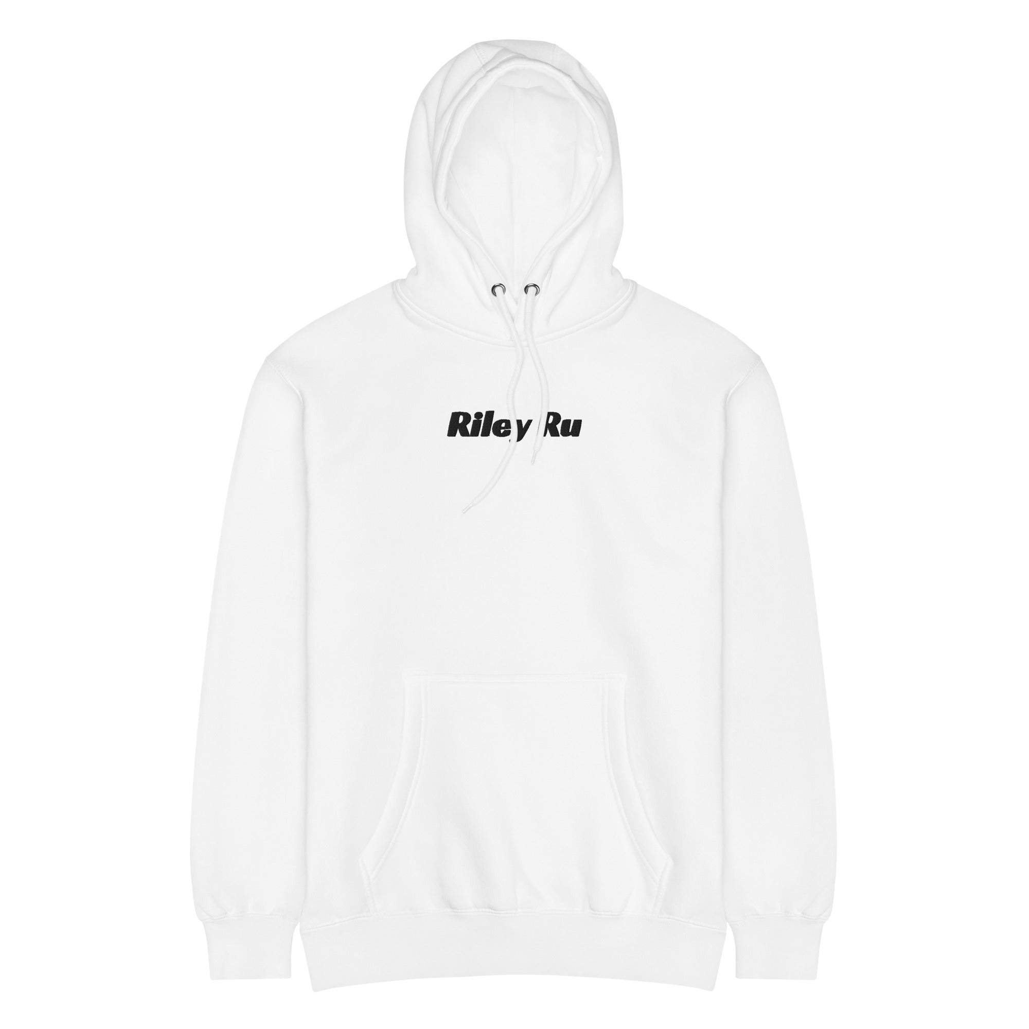 RILEY RU Embroidered Logo Unisex Premium Hoodie