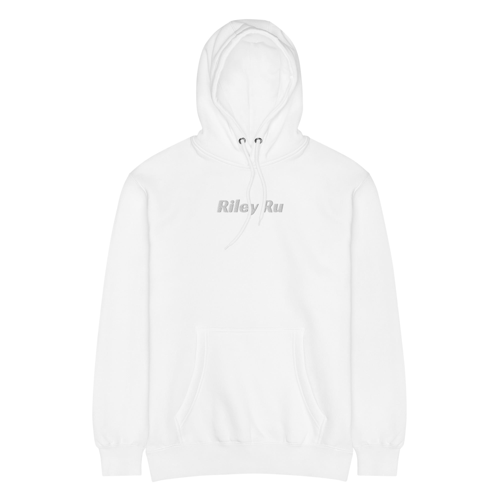 RILEY RU Embroidered Logo Unisex Premium Hoodie