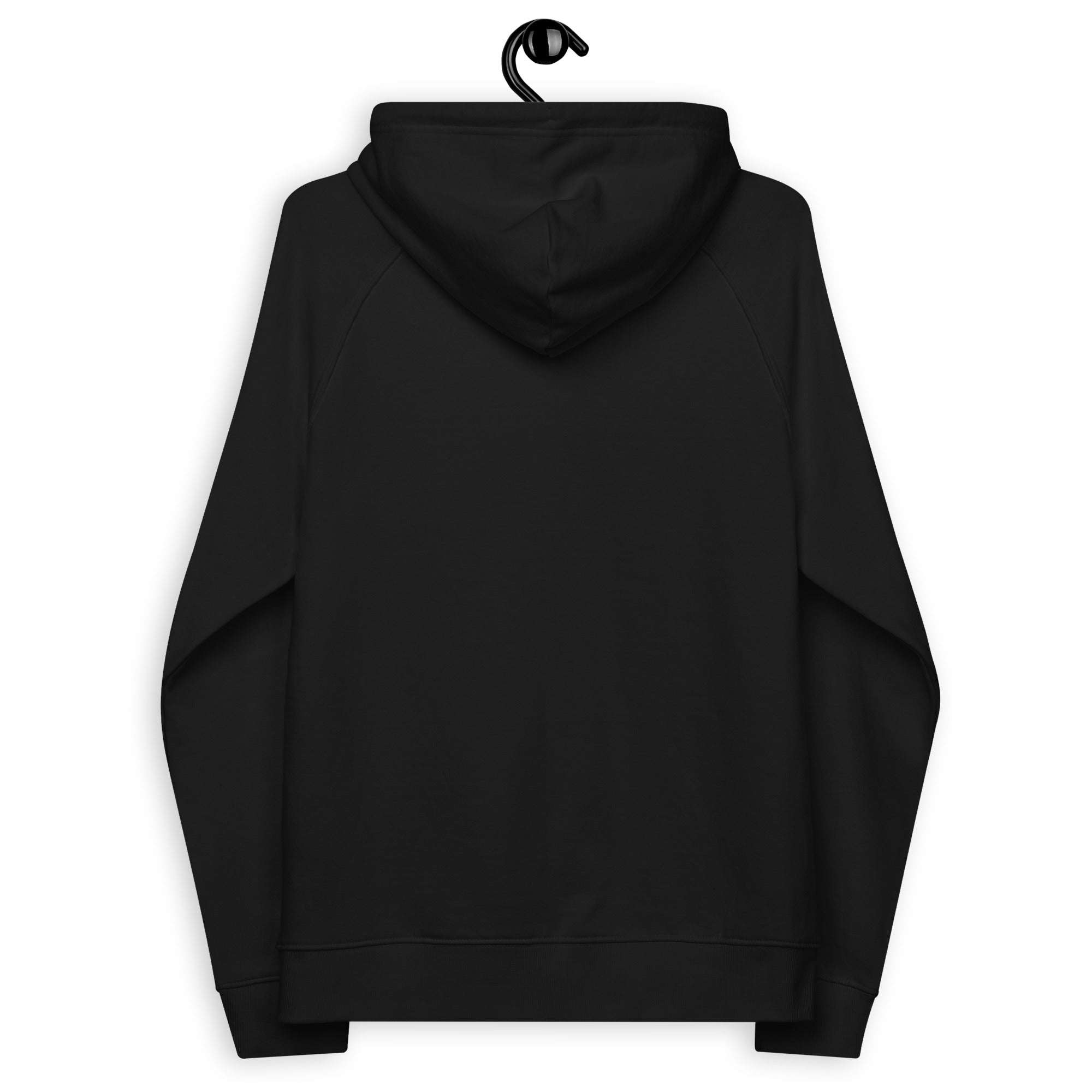 RILEY RU Embroidered Logo Unisex Eco Raglan Hoodie