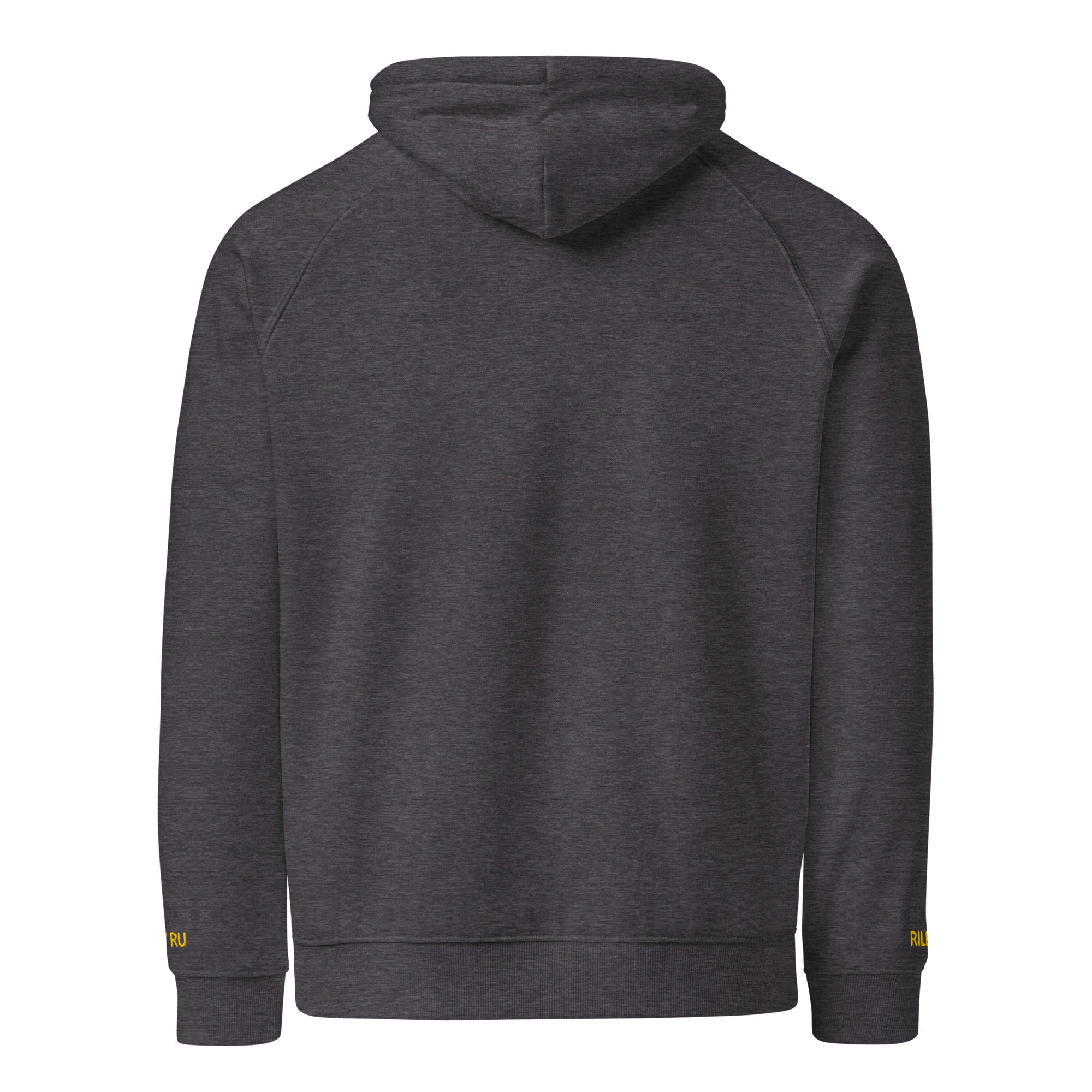RILEY RU Embroidered Logo Unisex Eco Raglan Hoodie