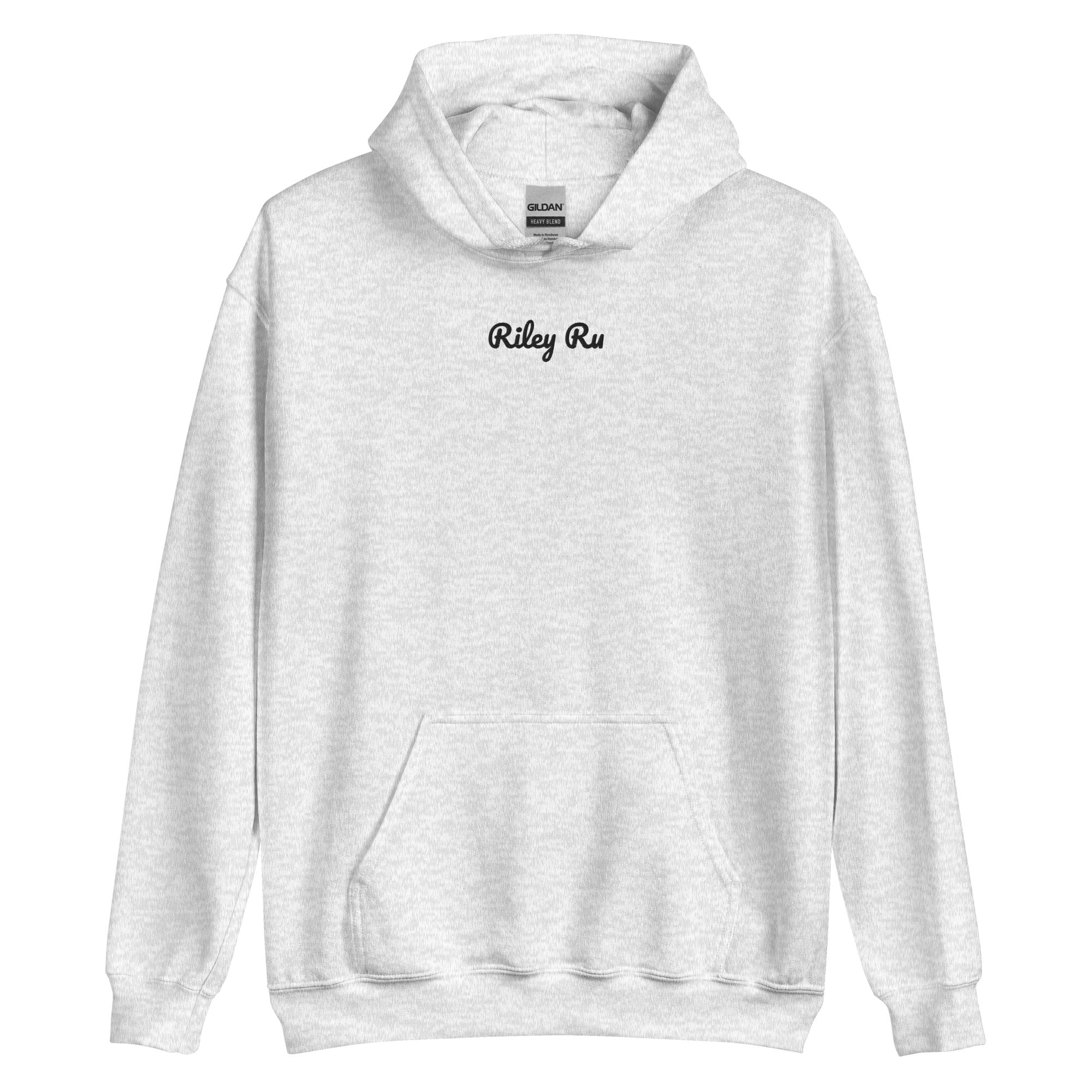 RILEY RU Embroidered Logo Unisex Hoodie