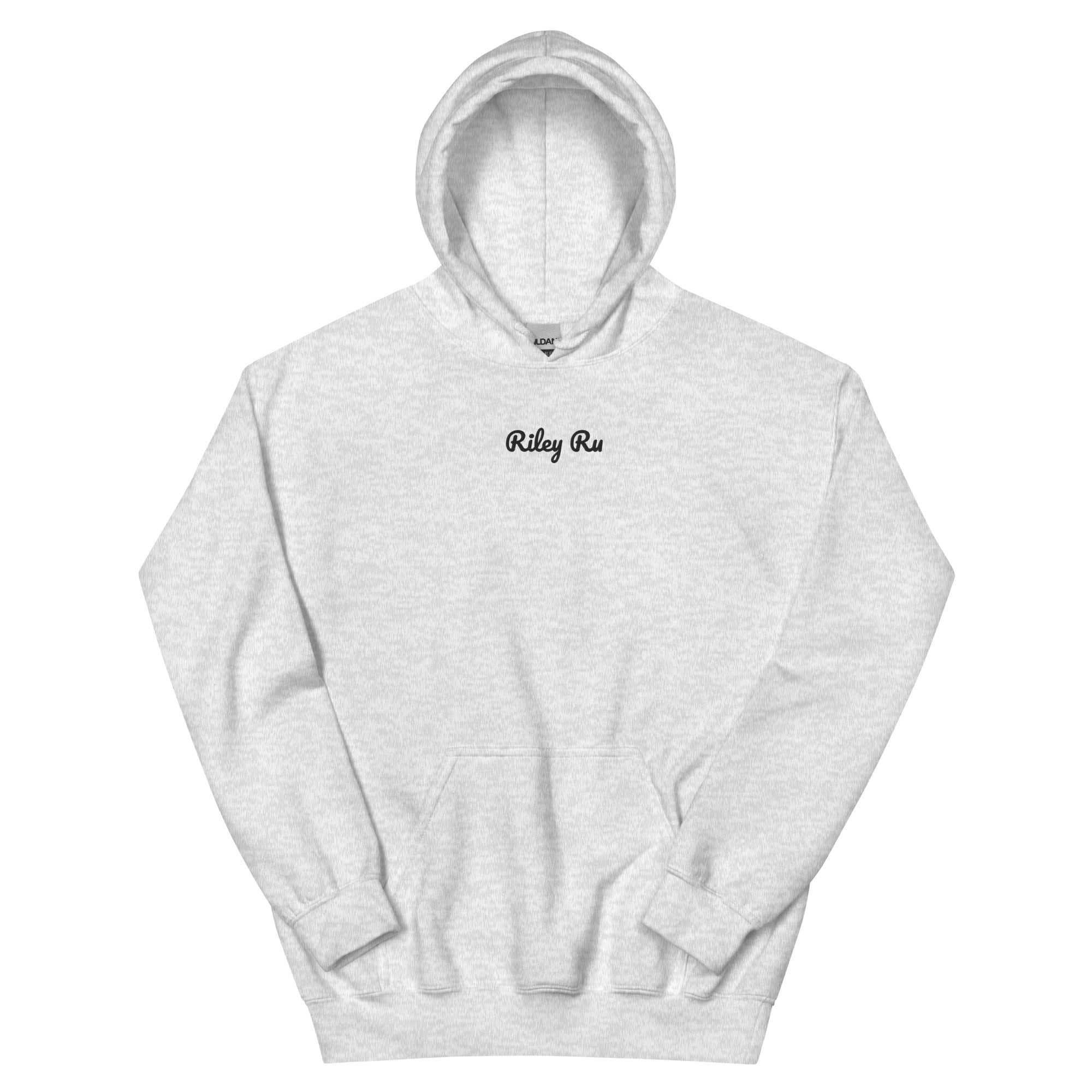 RILEY RU Embroidered Logo Unisex Hoodie
