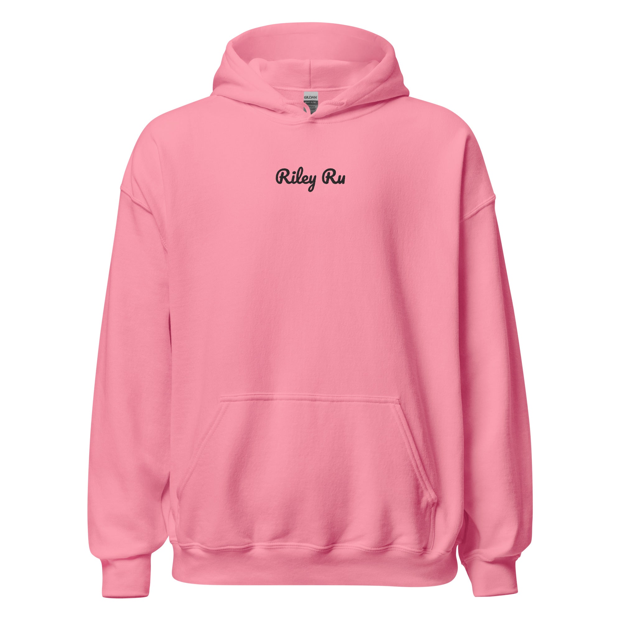 RILEY RU Embroidered Logo Unisex Hoodie