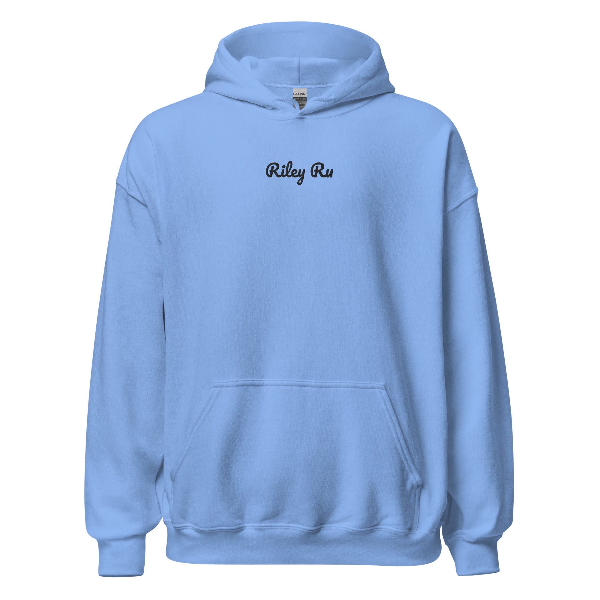 RILEY RU Embroidered Logo Unisex Hoodie