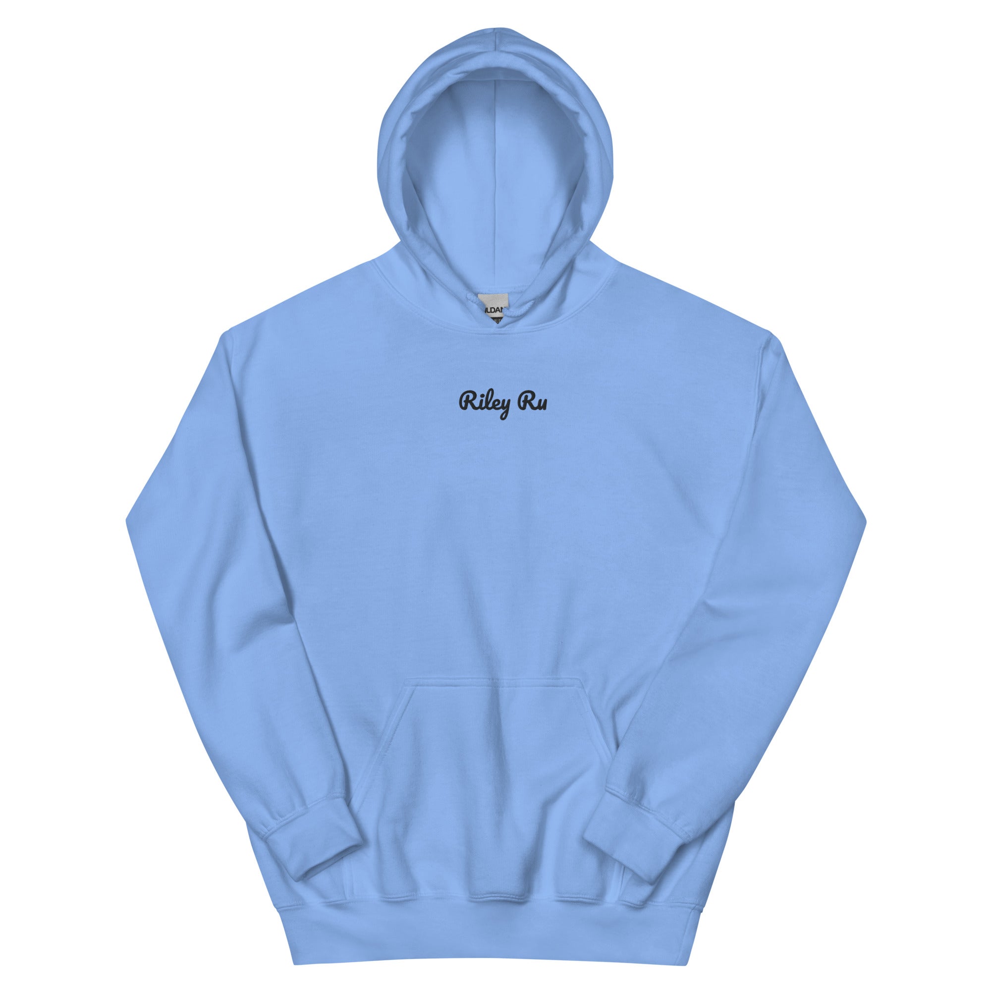 RILEY RU Embroidered Logo Unisex Hoodie