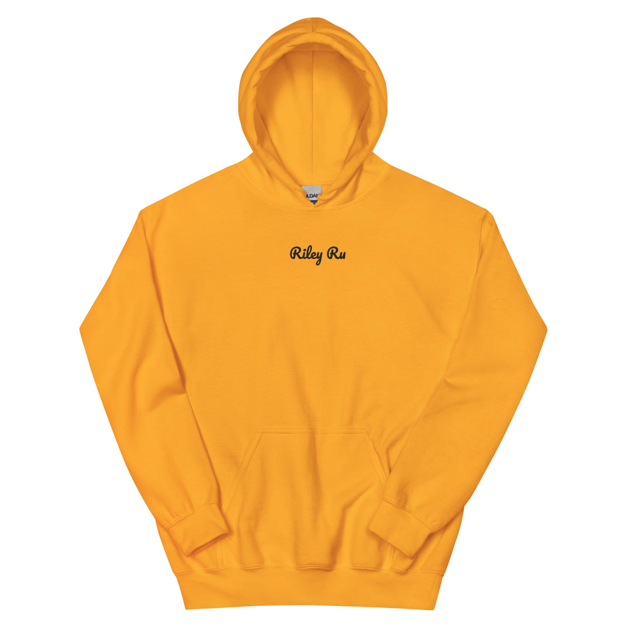 RILEY RU Embroidered Logo Unisex Hoodie