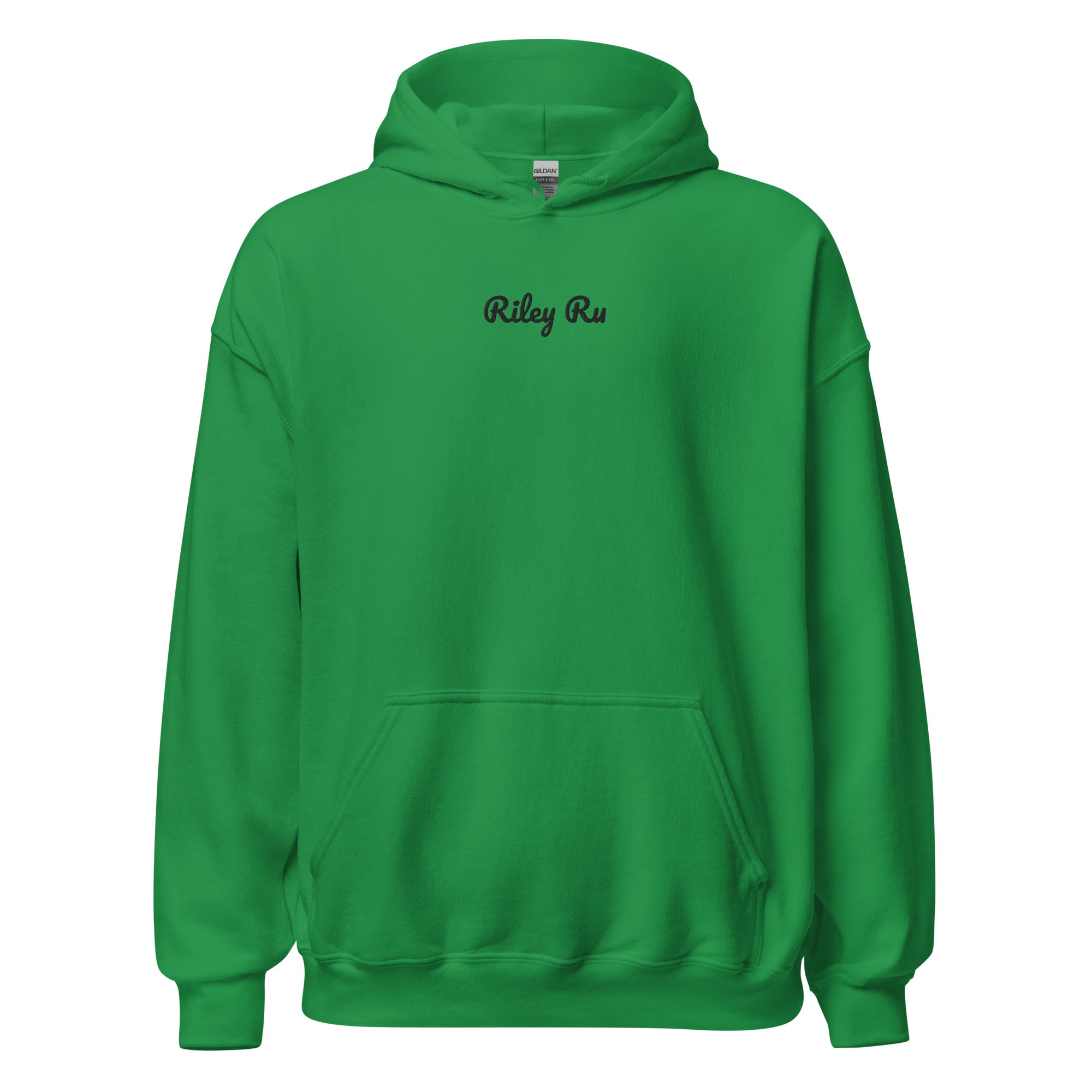 RILEY RU Embroidered Logo Unisex Hoodie