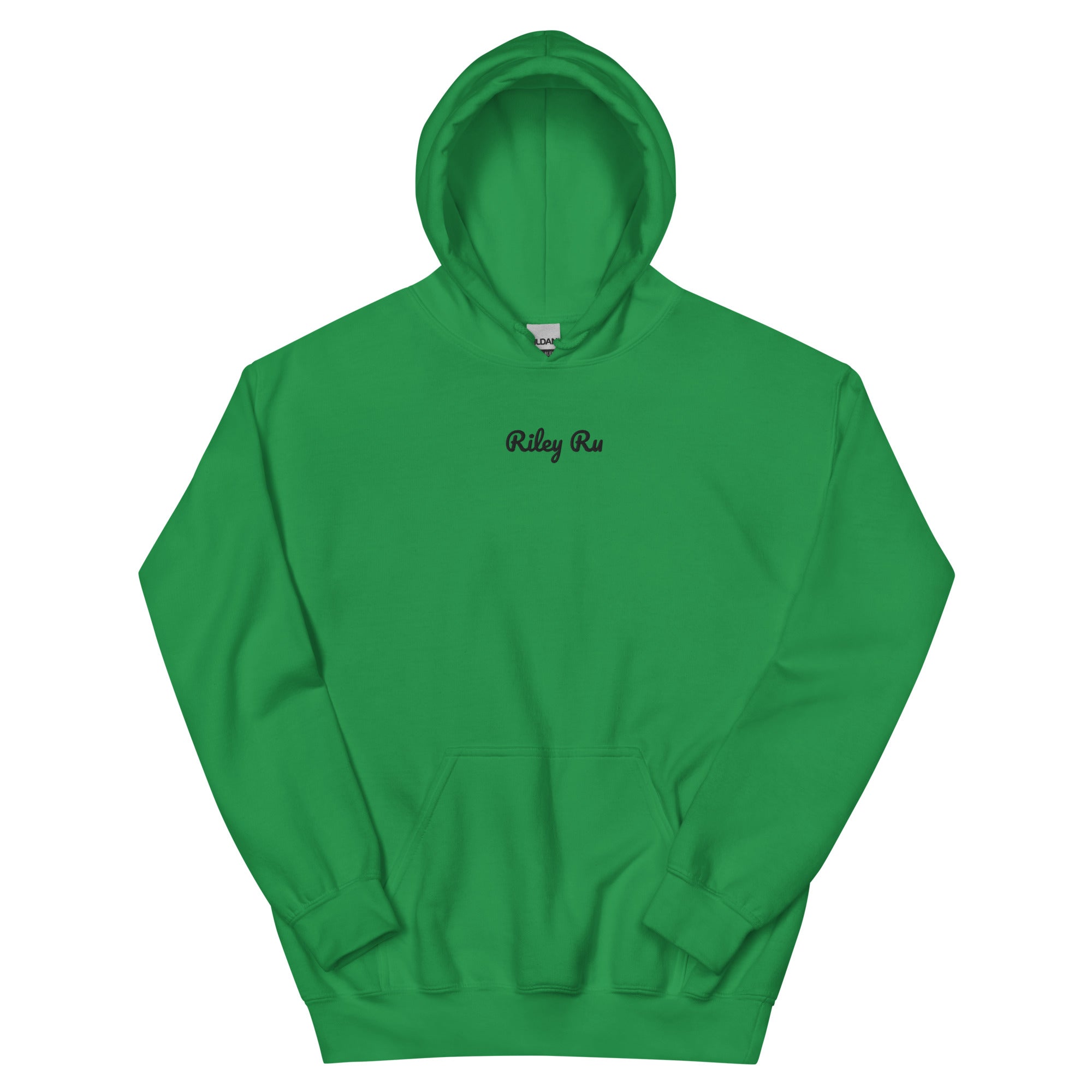 RILEY RU Embroidered Logo Unisex Hoodie