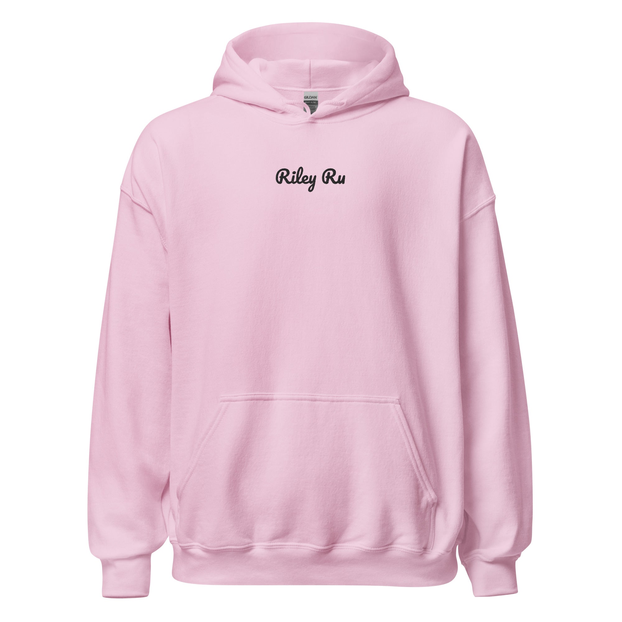 RILEY RU Embroidered Logo Unisex Hoodie
