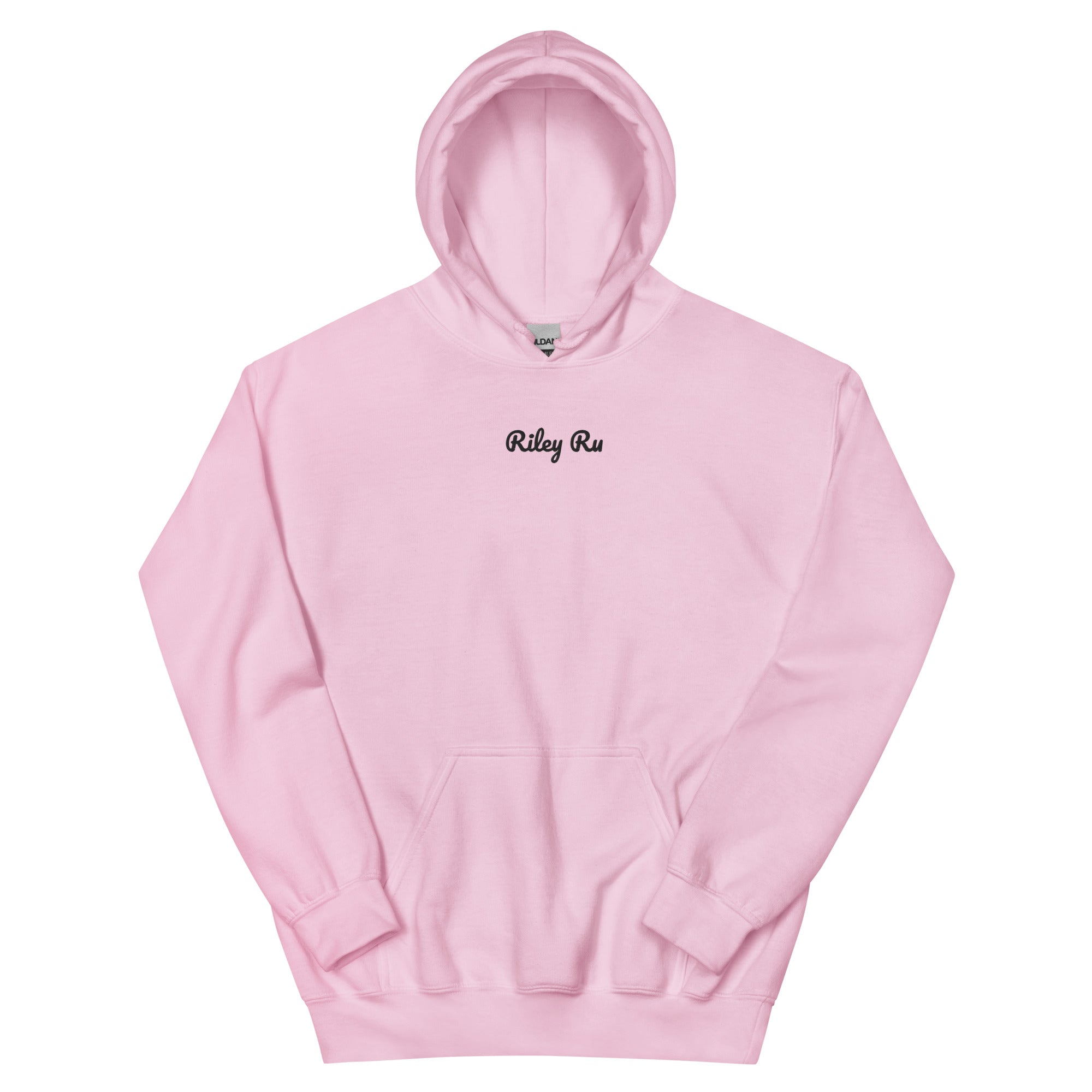 RILEY RU Embroidered Logo Unisex Hoodie