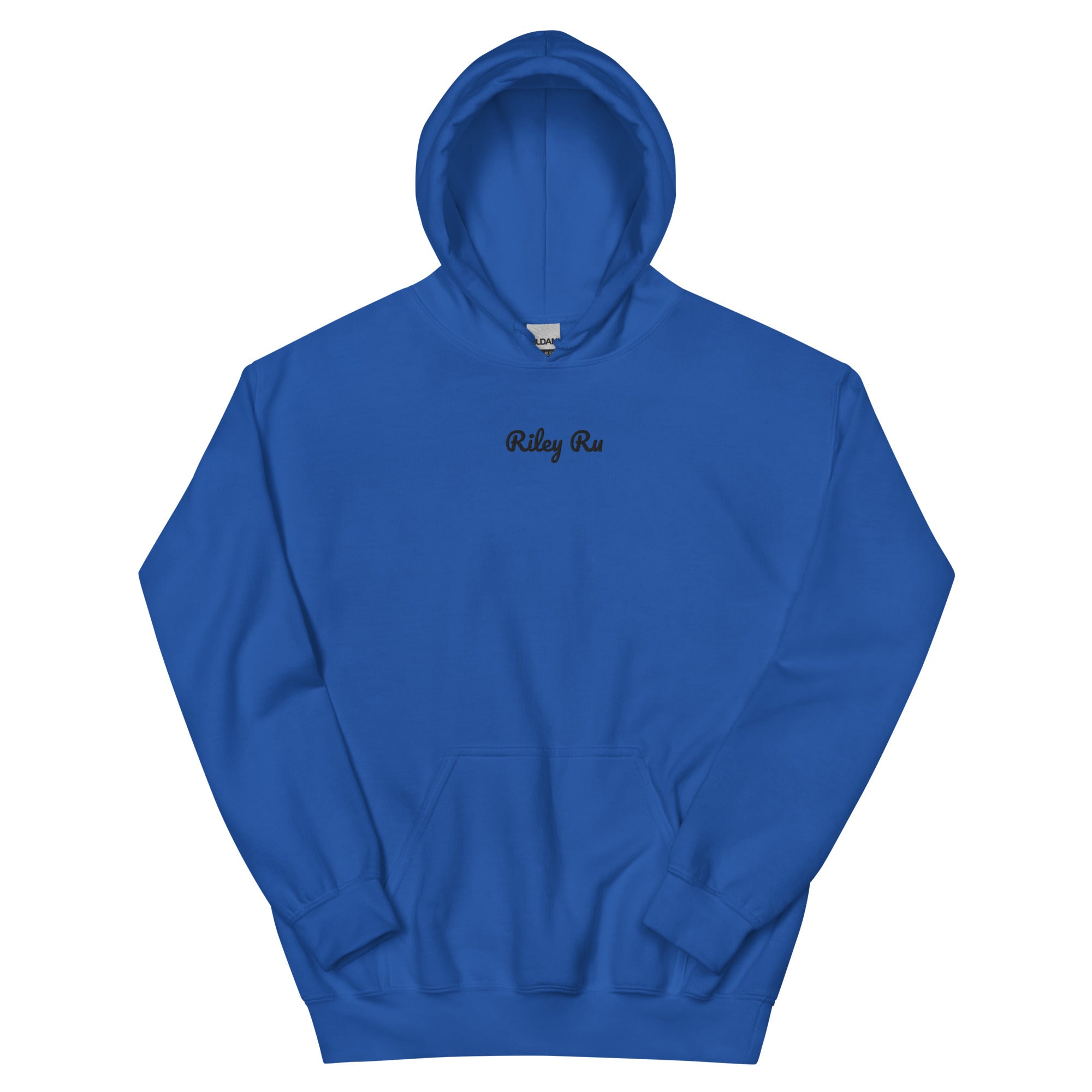 RILEY RU Embroidered Logo Unisex Hoodie